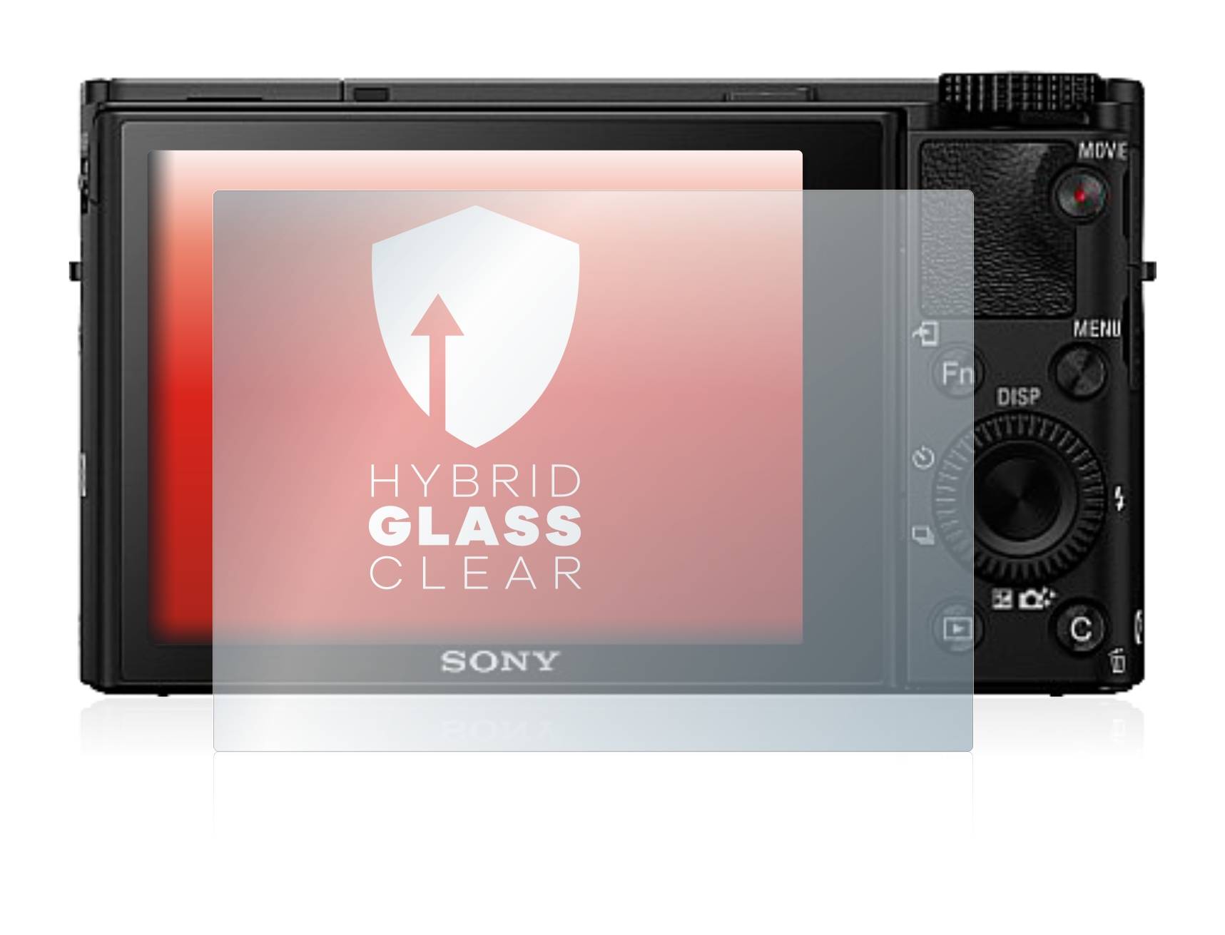 upscreen Flexible Schutz Glas Folie für Sony Cyber-Shot DSC-RX100 IV Schutzglas 9H Hybridglas Klar