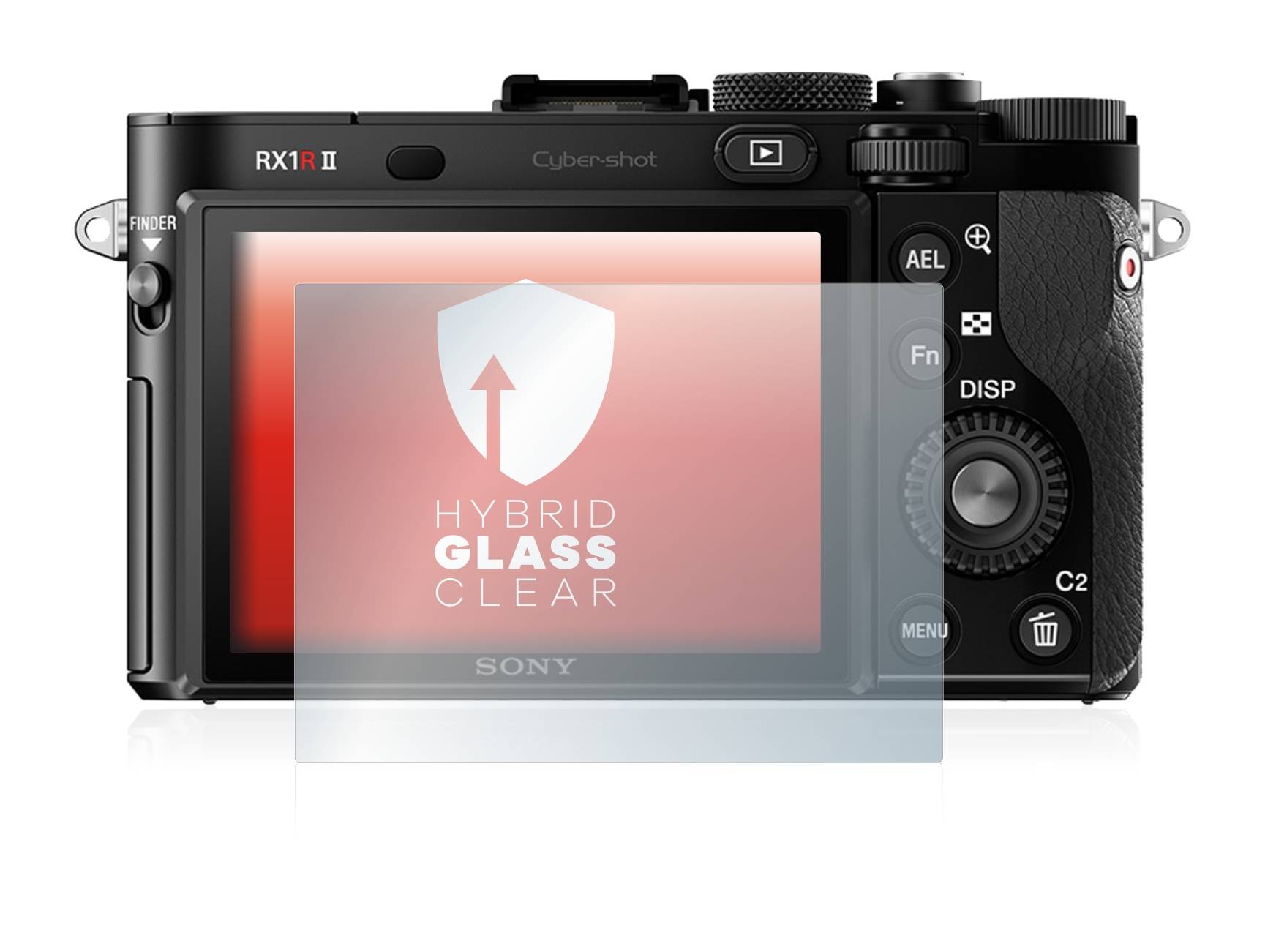 upscreen Flexible Schutz Glas Folie für Sony Cyber-Shot DSC-RX1R II Schutzglas 9H Hybridglas Klar