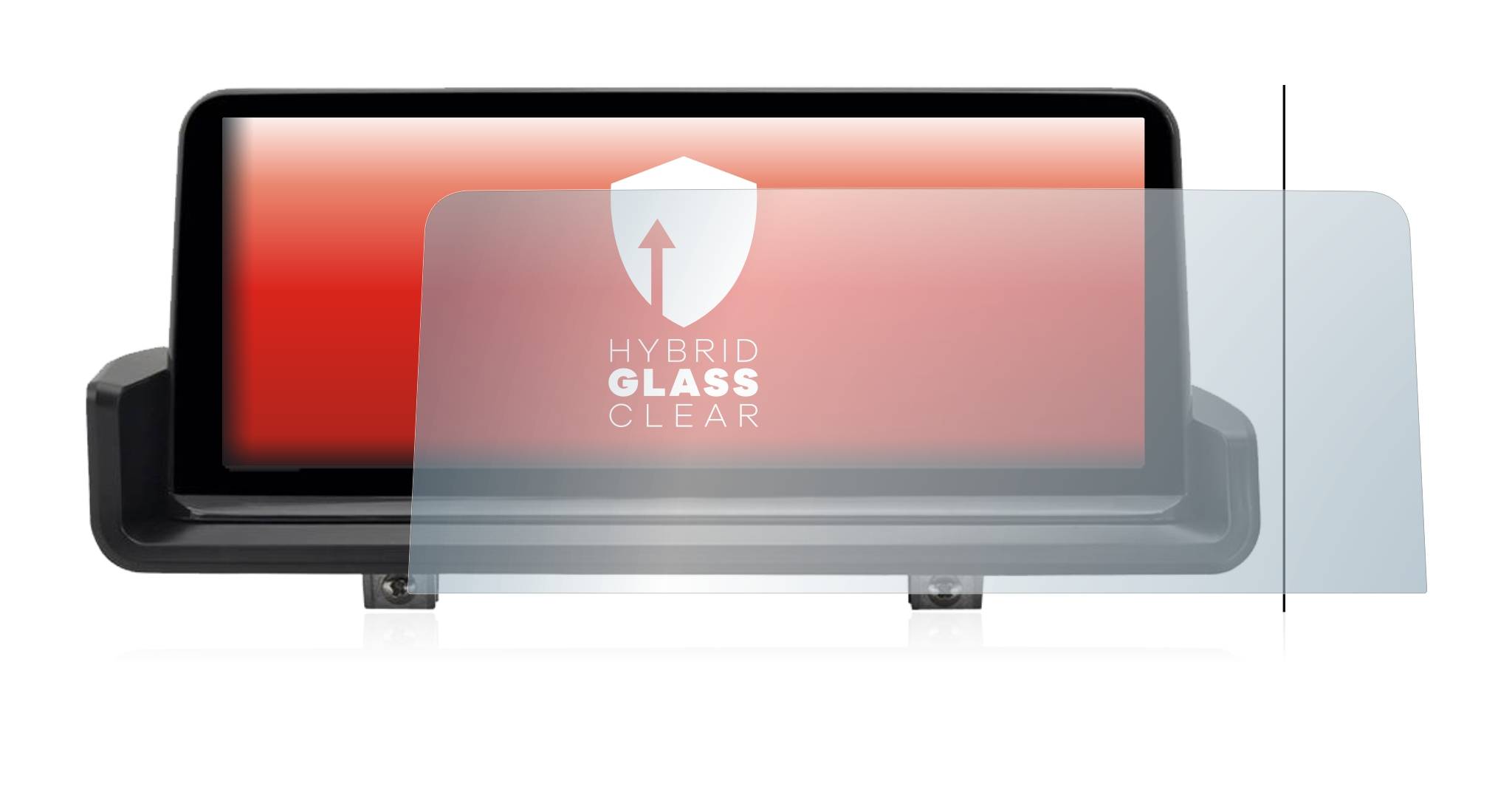 upscreen Hybrid Glass Clear Premium Schutzglas Folie für BMW 3 VioVox X273