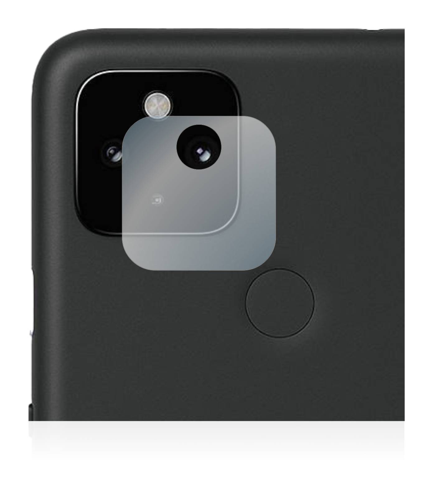 upscreen Flexible Schutz Glas Folie für Google Pixel 4a 5G (NUR Kameraschutz) Schutzglas 9H Hybridglas Klar