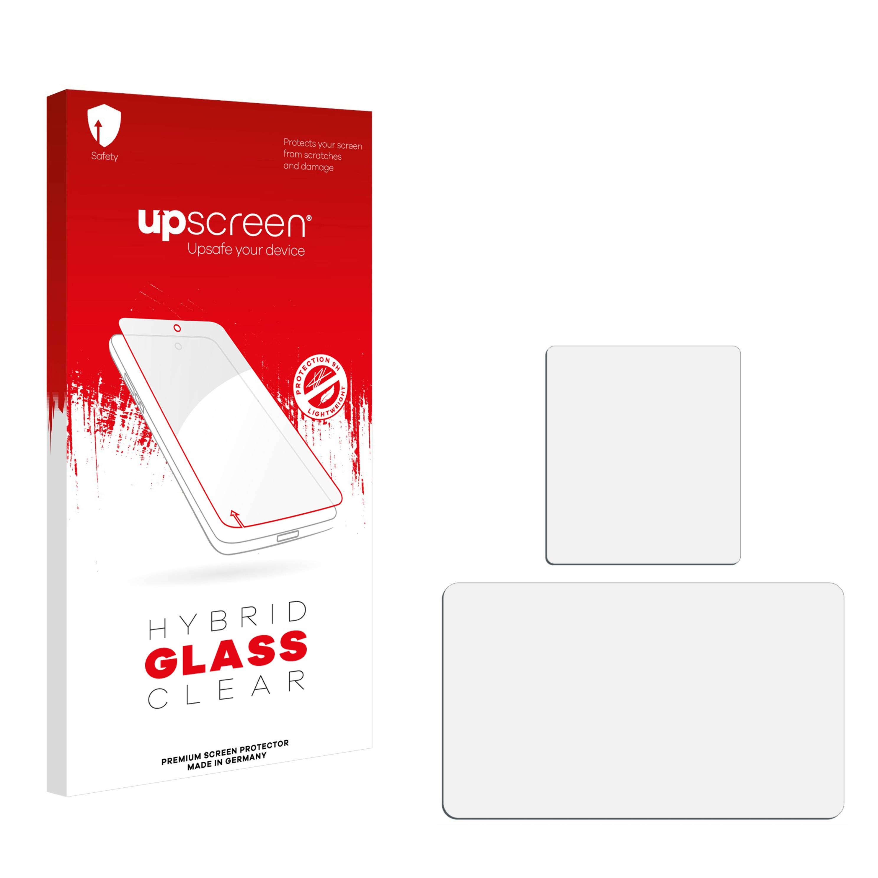 upscreen Flexible Schutz Glas Folie für DJI Osmo Action 3 Schutzglas 9H Hybridglas Klar