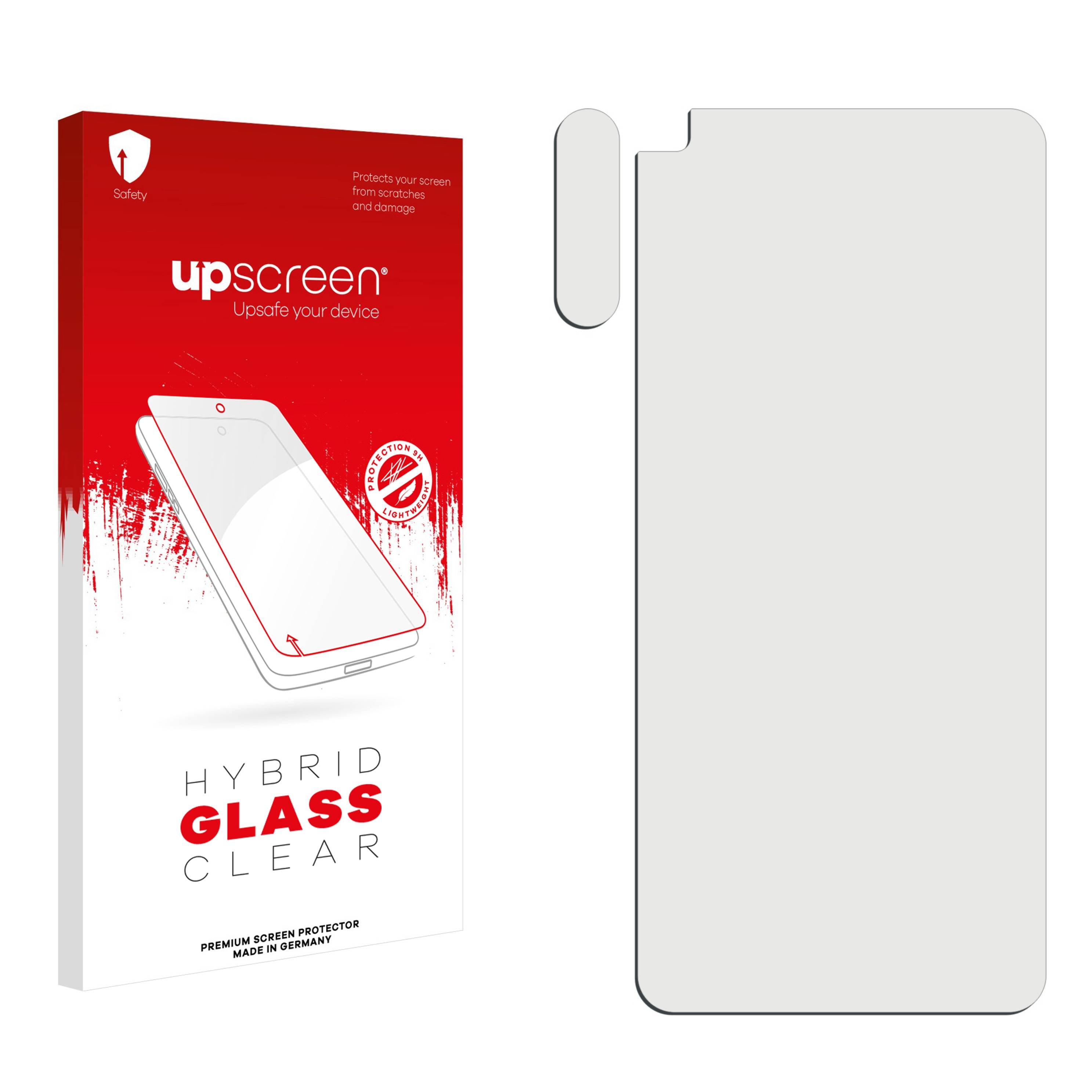 upscreen Flexible Schutz Glas Folie für OnePlus Nord CE 5G (Display+Kamera) Schutzglas 9H Hybridglas Klar