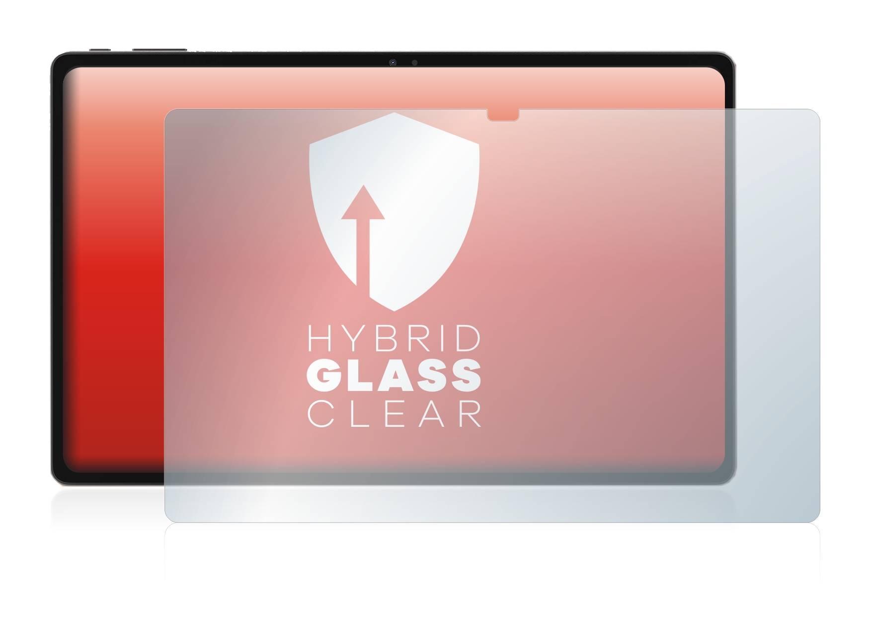upscreen Hybrid Glass Clear Premium Schutzglas Folie für Chuwi Hipad