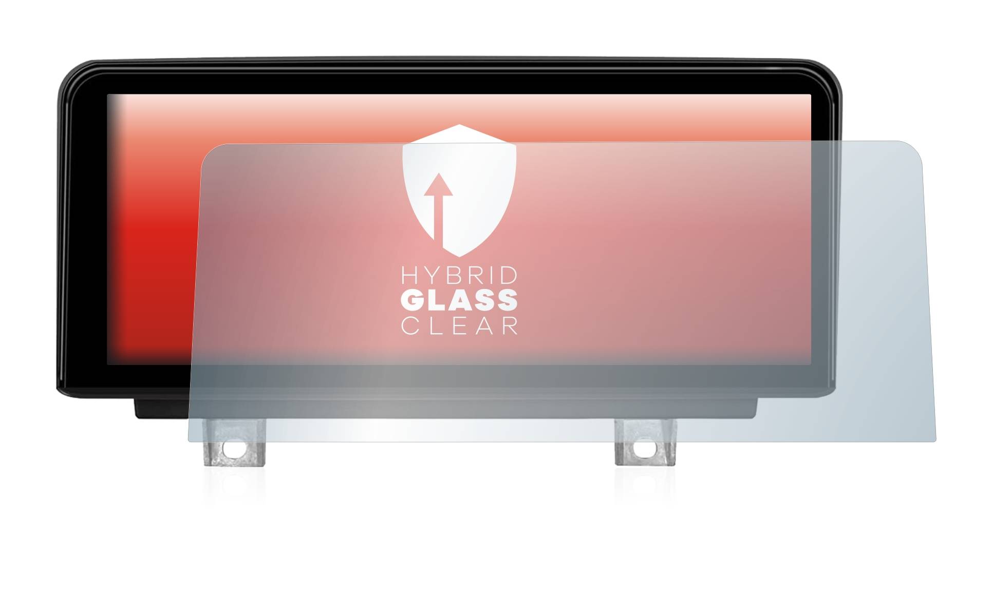 upscreen Hybrid Glass Clear Premium Schutzglas Folie für Koason BMW 3 Series