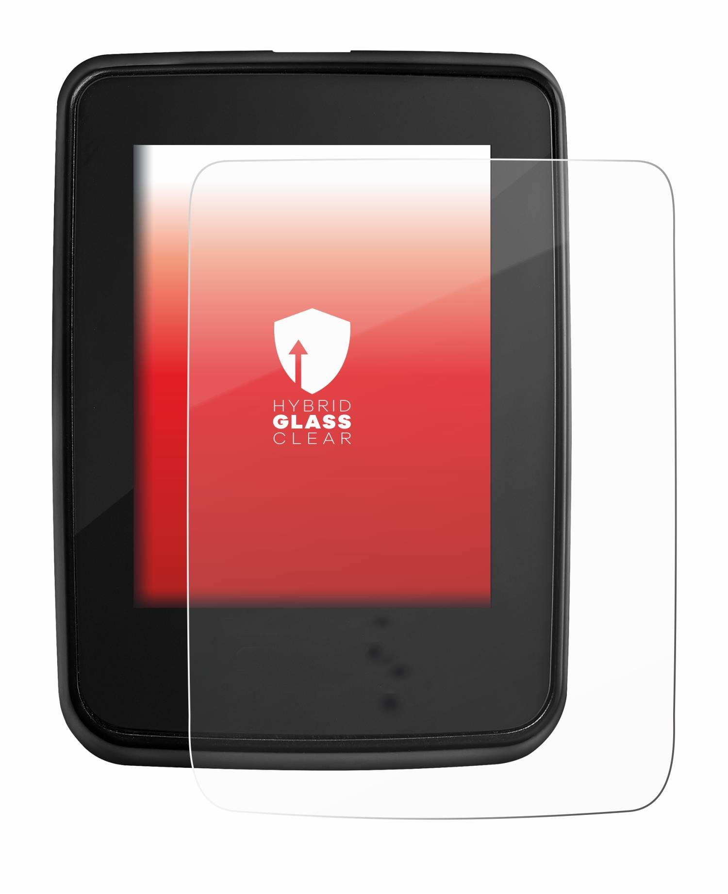 upscreen Flexible Schutz Glas Folie für Giant Ride Dash Evo SG Schutzglas 9H Hybridglas Klar