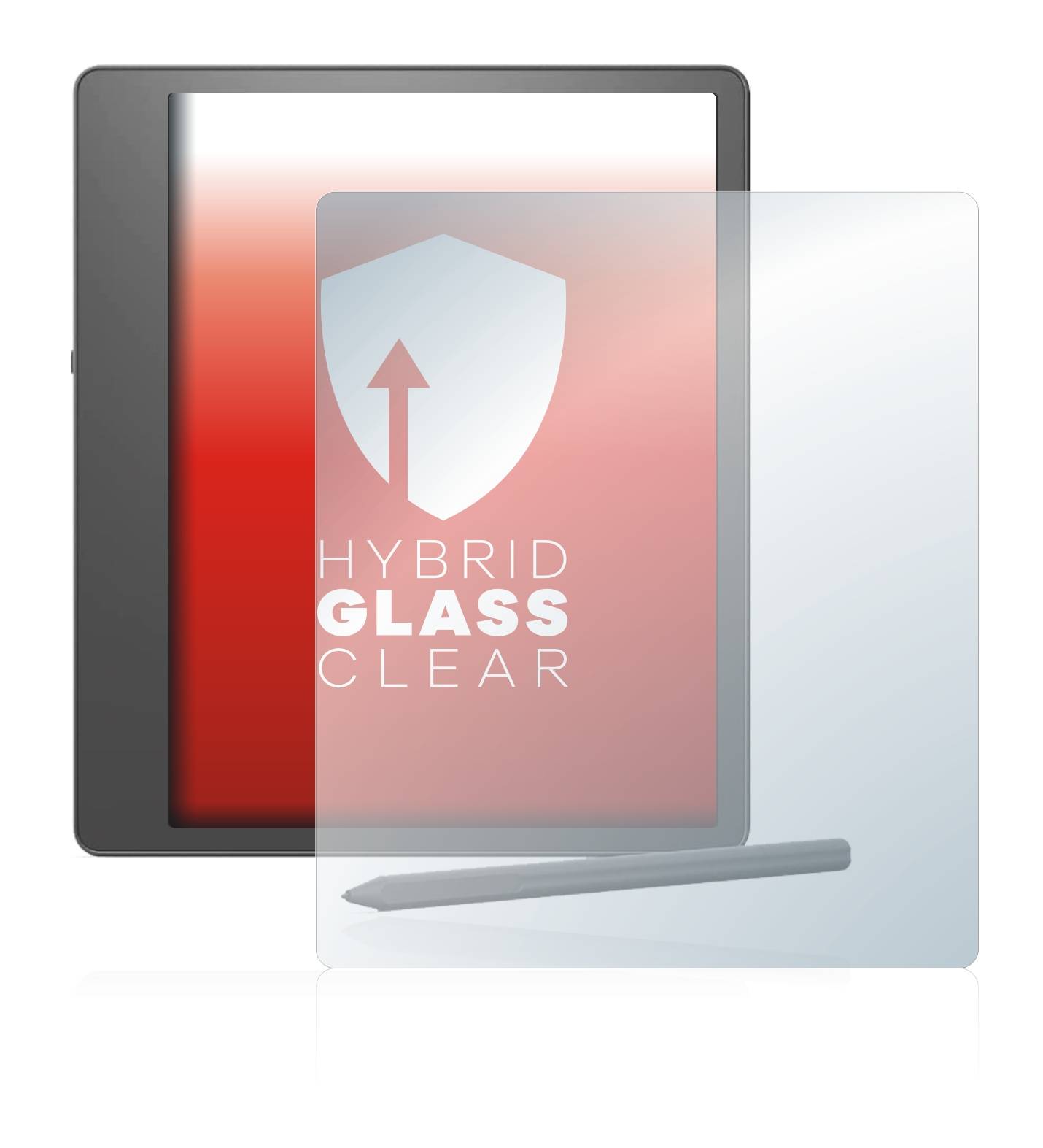upscreen Hybrid Glass Clear Premium Schutzglas Folie für Amazon Kindle