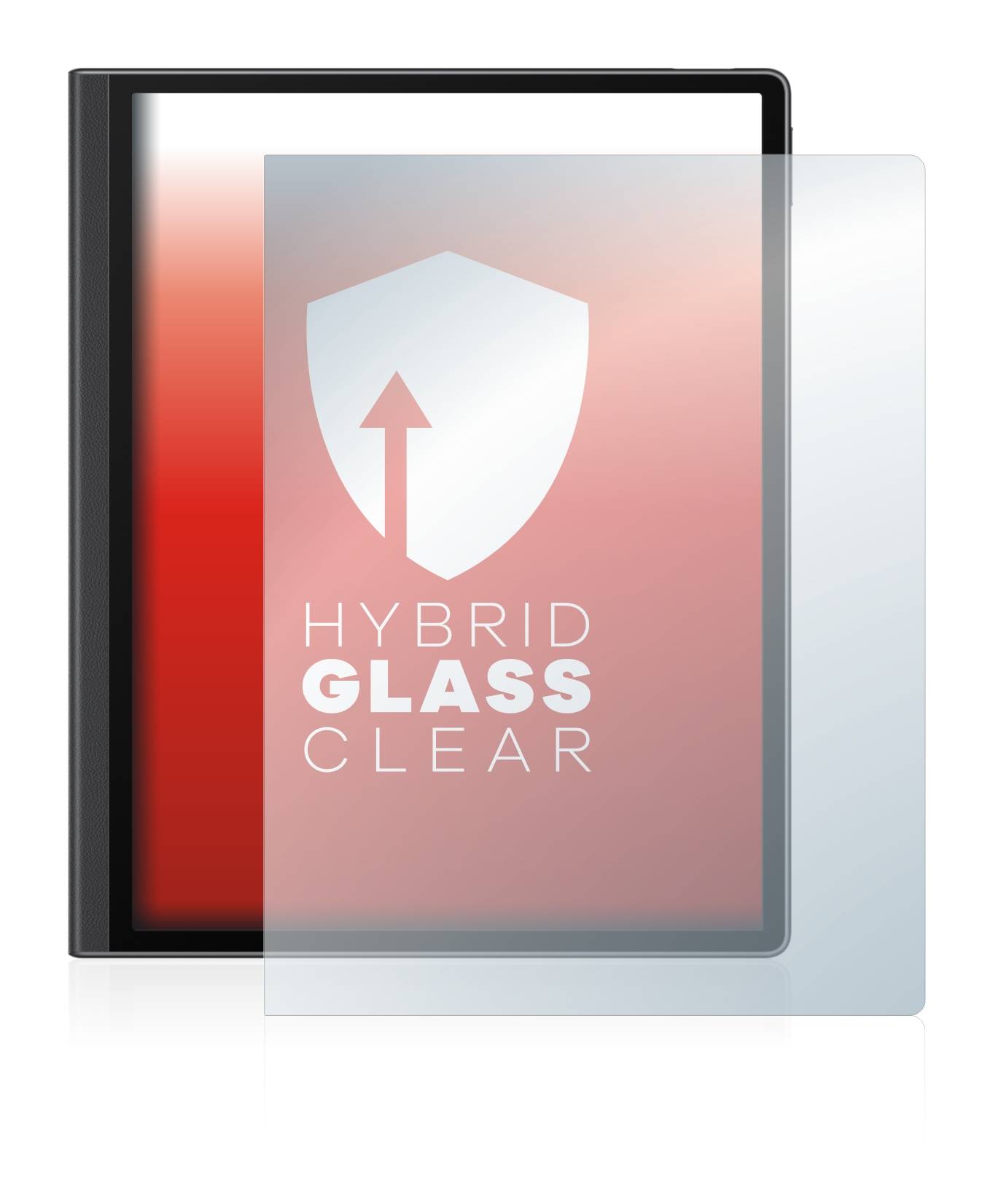 upscreen Hybrid Glass Clear Premium Schutzglas Folie für Huawei MatePad Paper