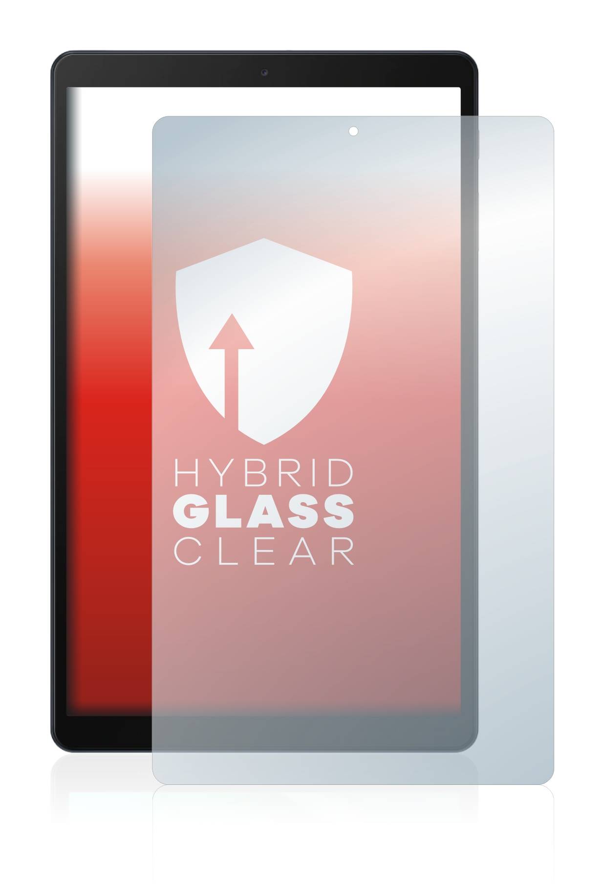upscreen Flexible Schutz Glas Folie für Samsung Galaxy Tab A 10.1 2019 Schutzglas 9H Hybridglas Klar
