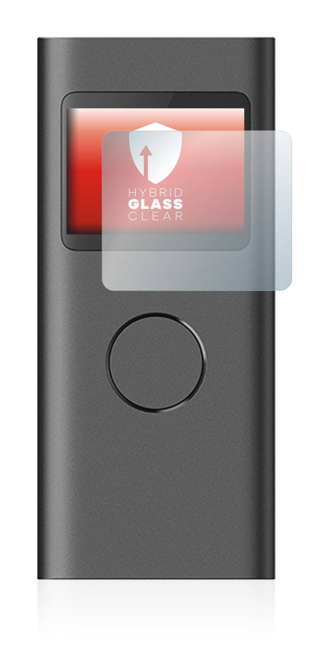 upscreen Hybrid Glass Clear Premium Schutzglas Folie für Xiaomi Smart Laser