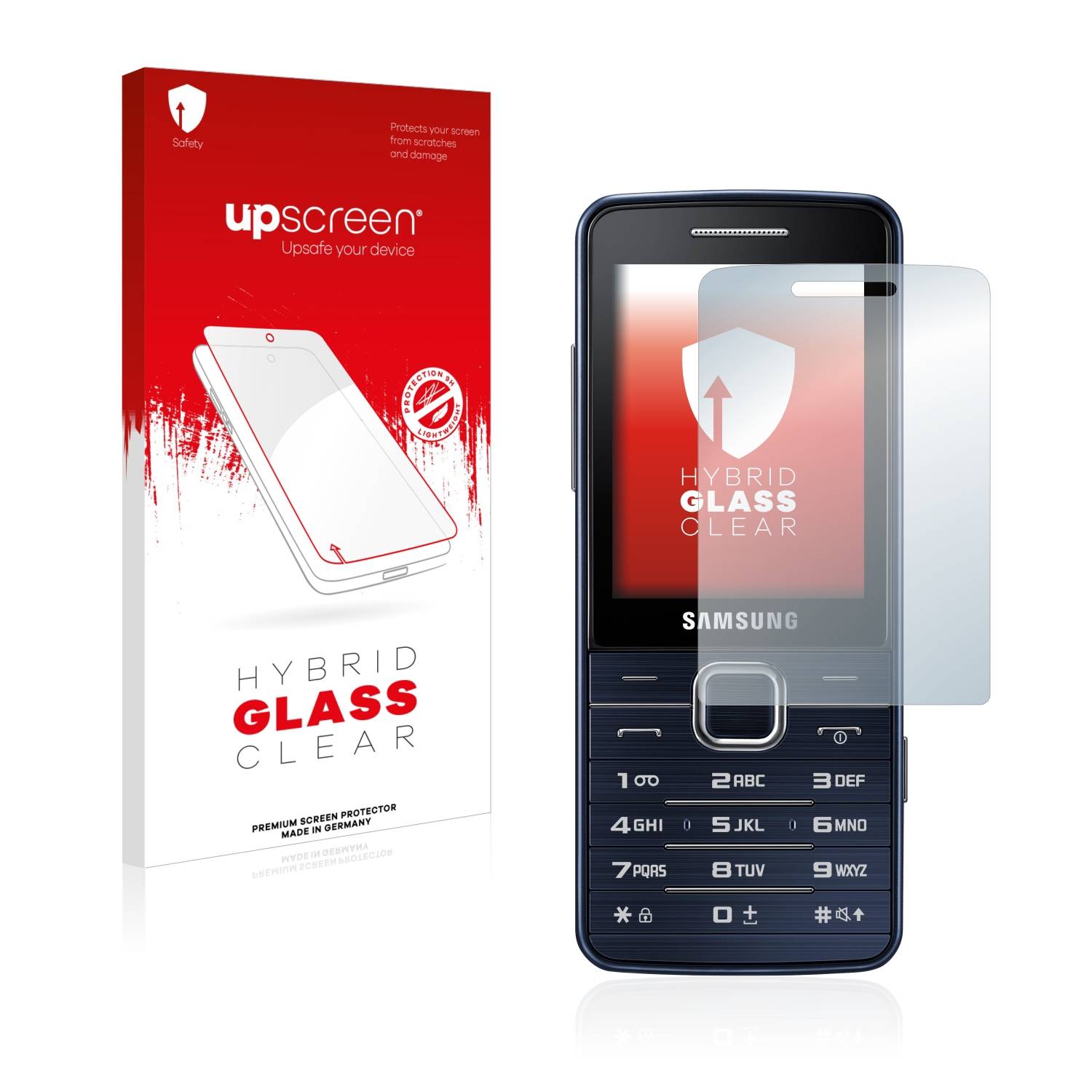 upscreen Flexible Schutz Glas Folie für Samsung S5611 Schutzglas 9H Hybridglas Klar
