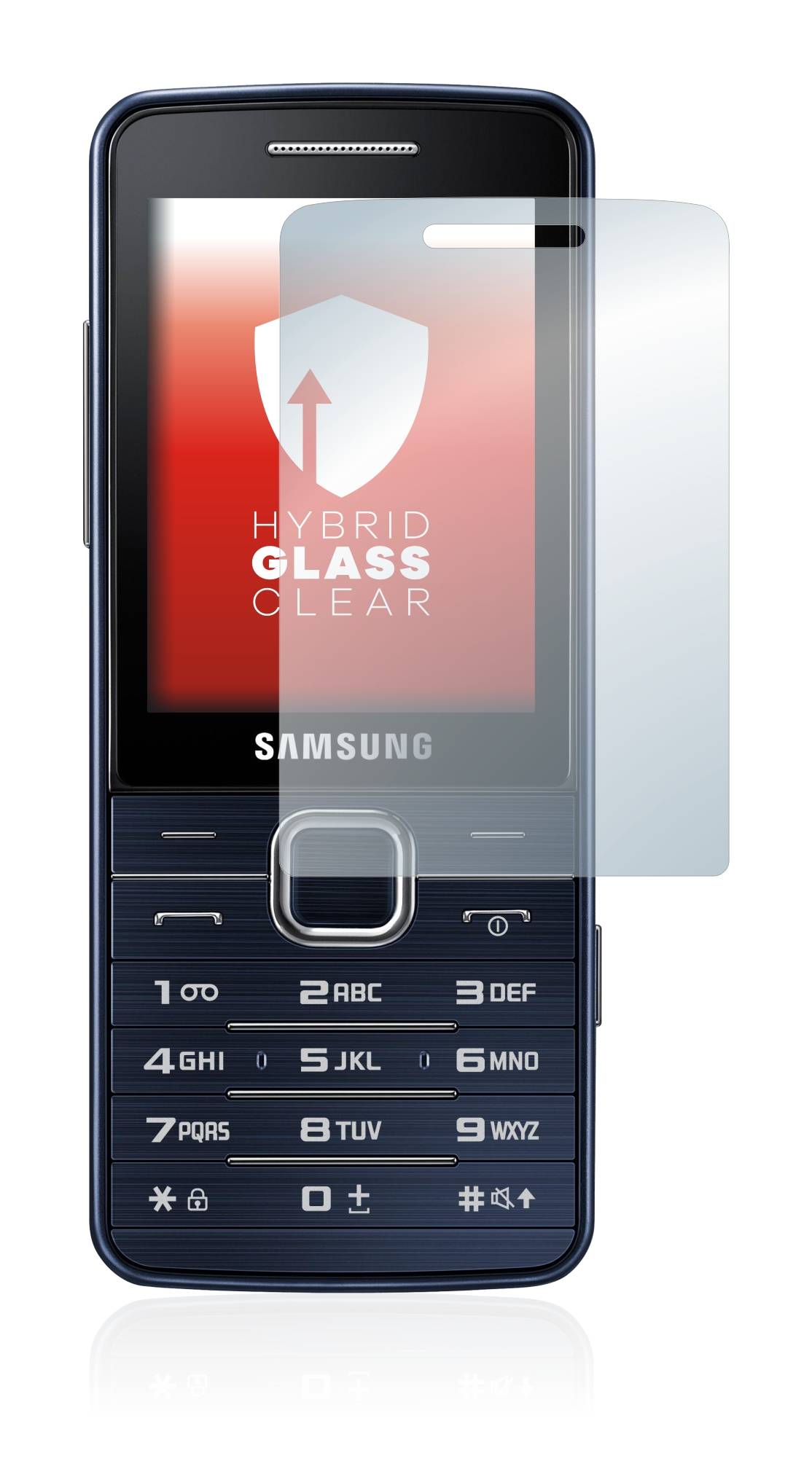 upscreen Flexible Schutz Glas Folie für Samsung S5611 Schutzglas 9H Hybridglas Klar