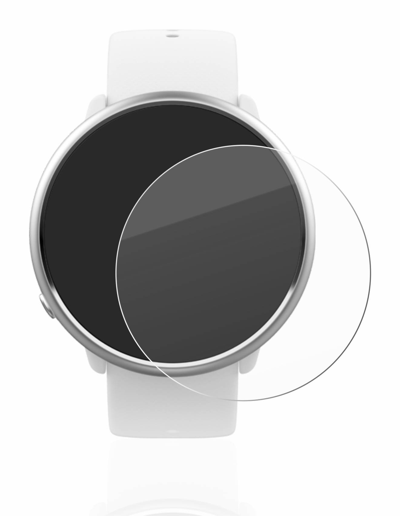 upscreen Hybrid Glass Clear Premium Schutzglas Folie für Polar