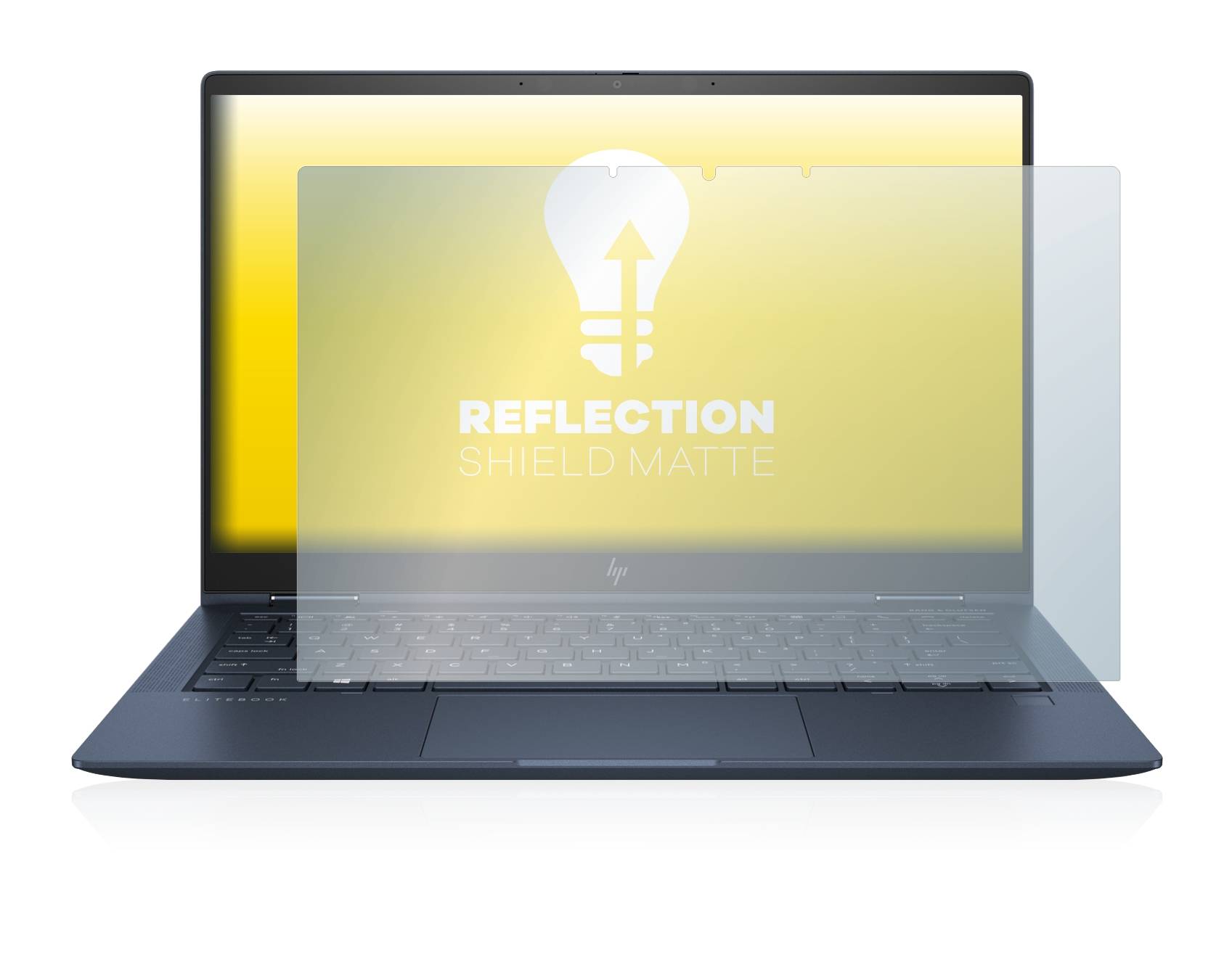 upscreen Schutzfolie für HP Elite Dragonfly Folie Matt Entspiegelt Anti-Reflex