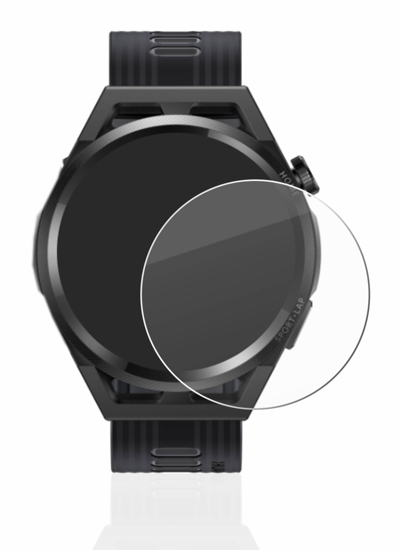 Savvies HD33 Clear Schutzglas für Huawei Watch GT