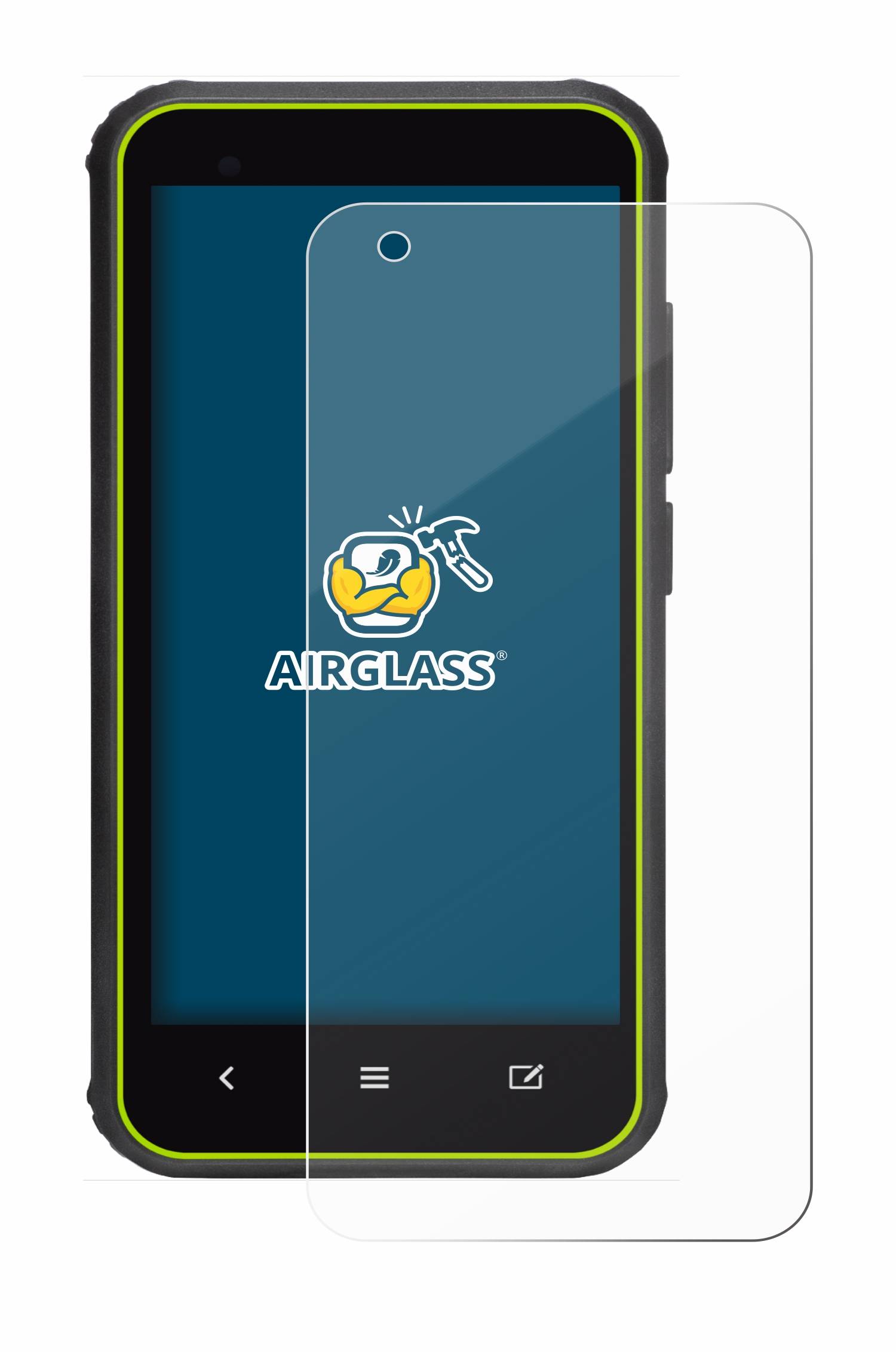 BROTECT AirGlass Flexible Schutz Glas Folie für SkyCaddie SX400 Klar Transparent