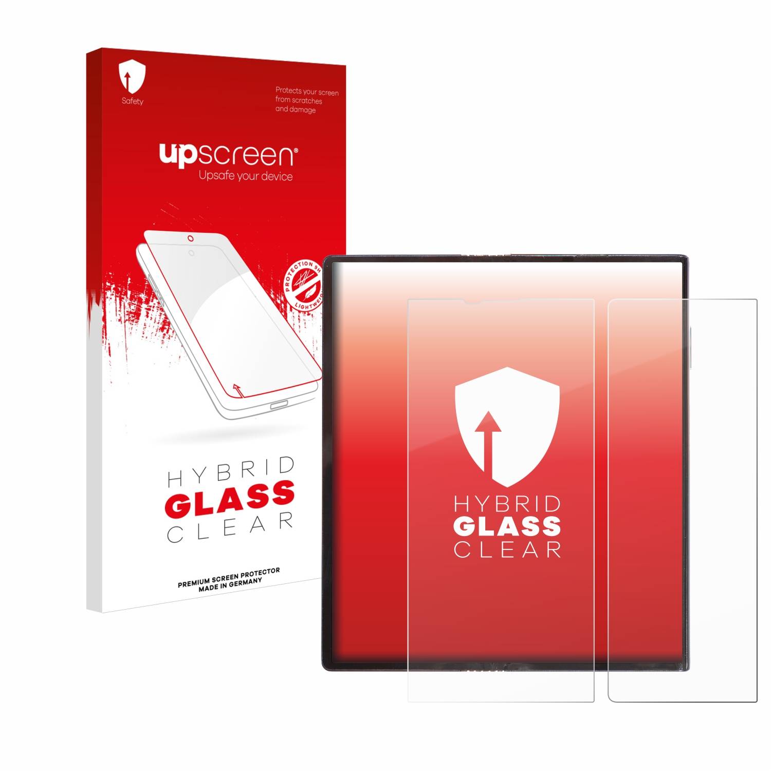 upscreen Flexible Schutz Glas Folie für Huawei Mate Xs Schutzglas 9H Hybridglas Klar