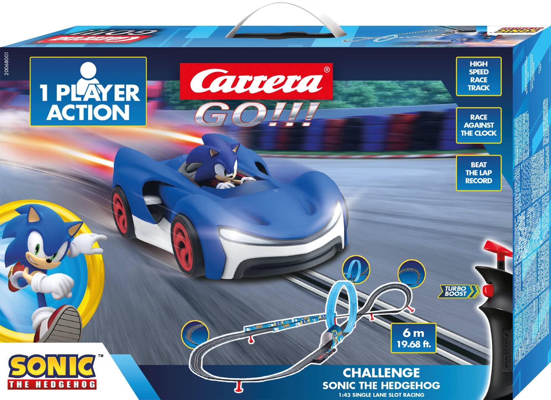 CARRERA GOtor Challenge Sonic 6m 20068001