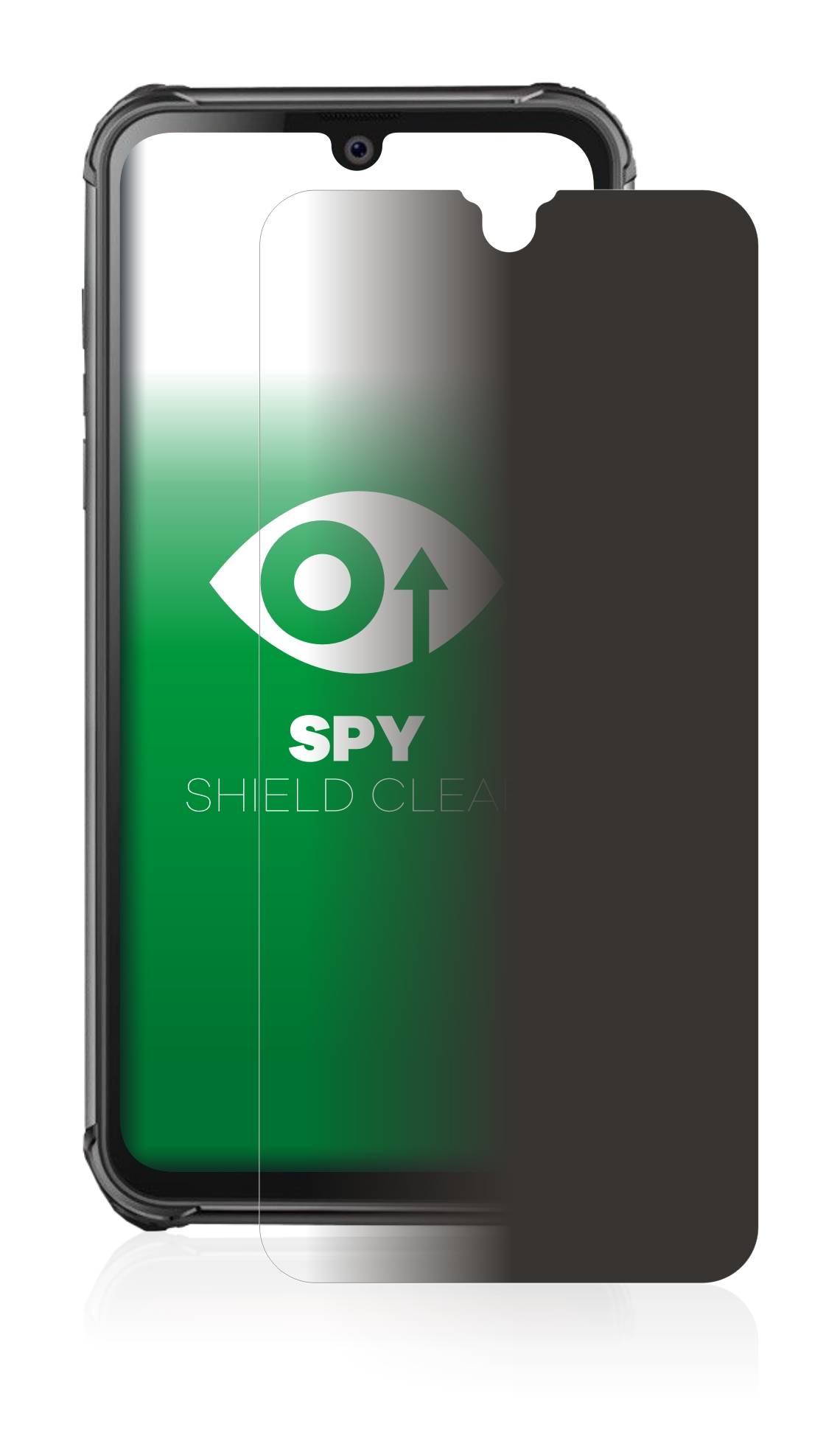 upscreen Blickschutzfolie für Blackview BV9800 Pro Anti-Spy Privacy Blaulichtschutz Sichtschutzfolie