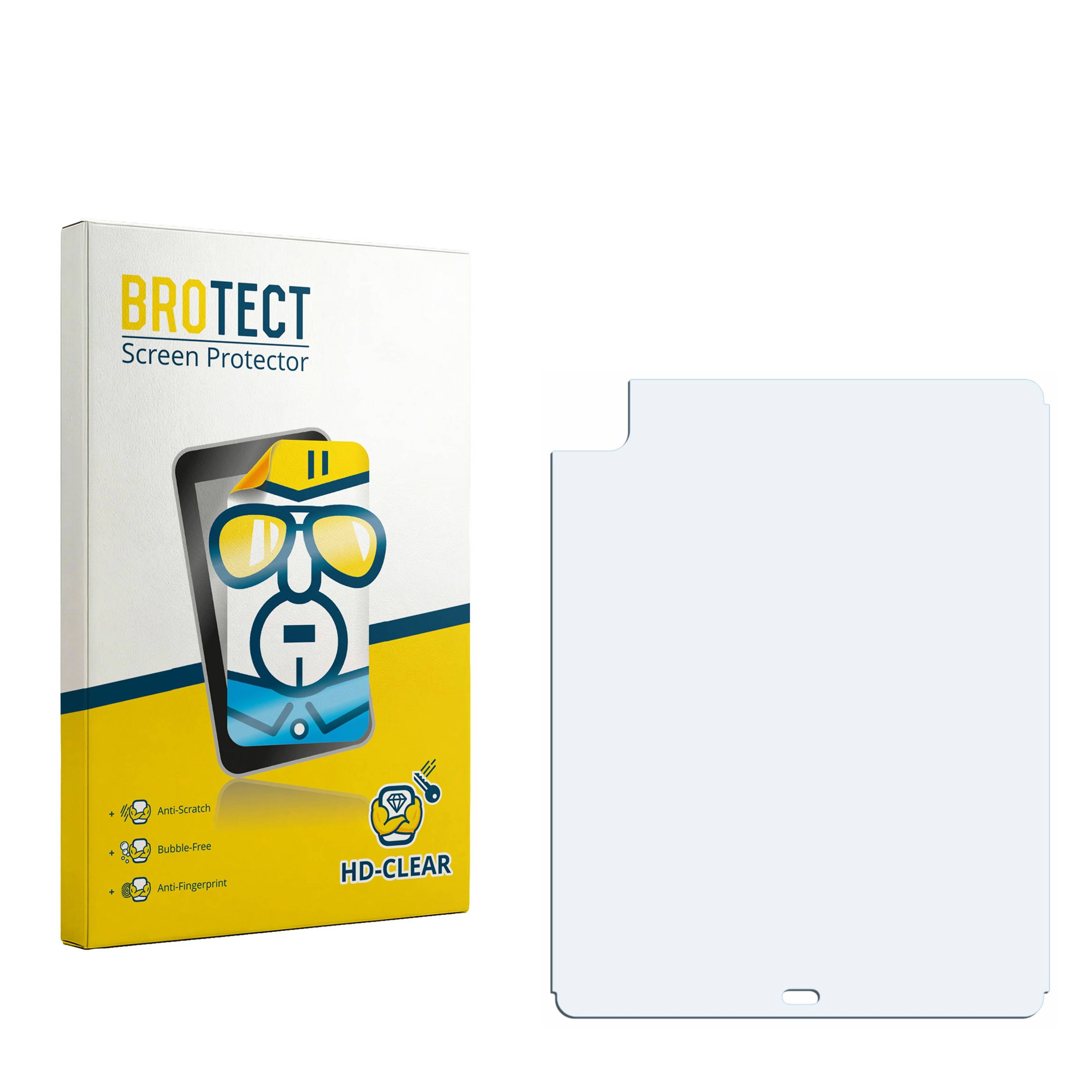 BROTECT Schutzfolie für Apple iPad Pro 12.9" WiFi 2020 (Rückseite, 4. Gen.) Folie Klar Transparent