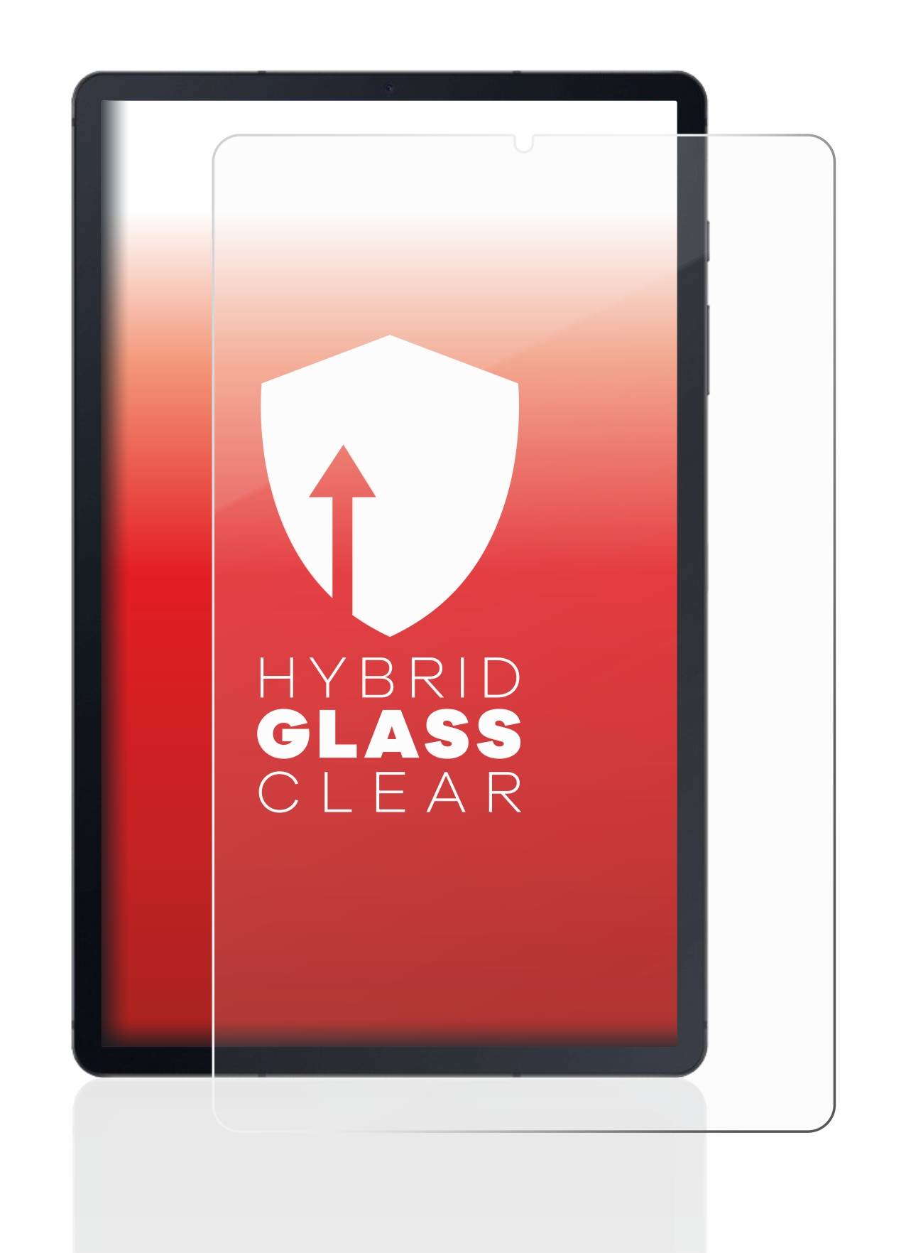 upscreen Flexible Schutz Glas Folie für Samsung Galaxy Tab S6 Lite WiFi 2020 Schutzglas 9H Hybridglas Klar