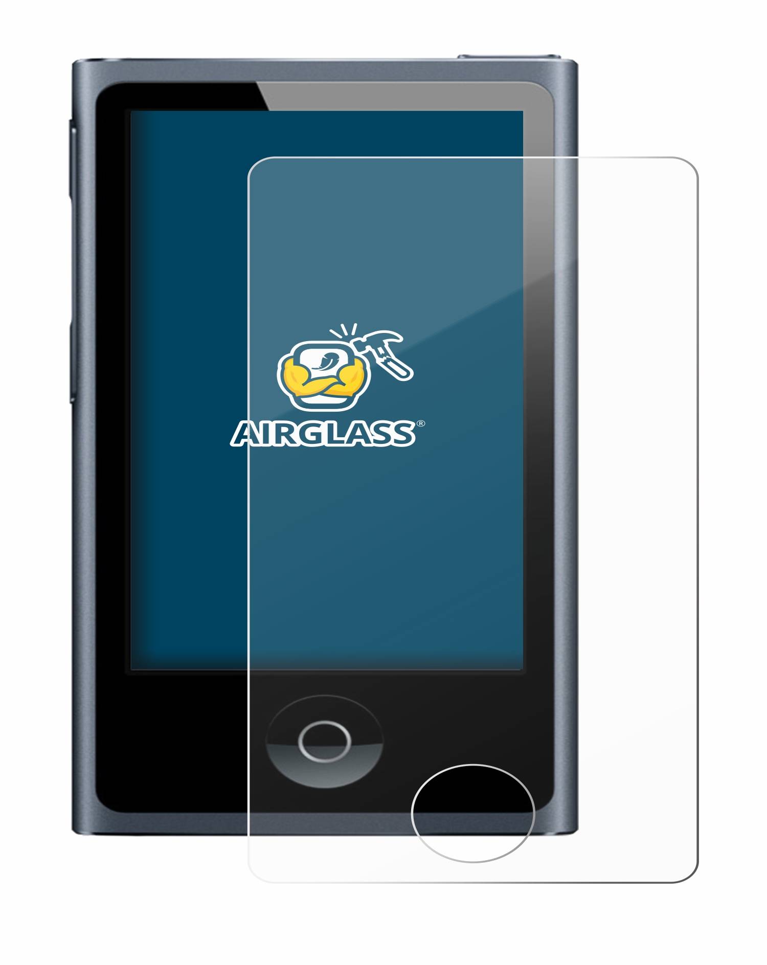 BROTECT AirGlass Flexible Schutz Glas Folie für Apple iPod nano 2012 (7. Gen.) Klar Transparent