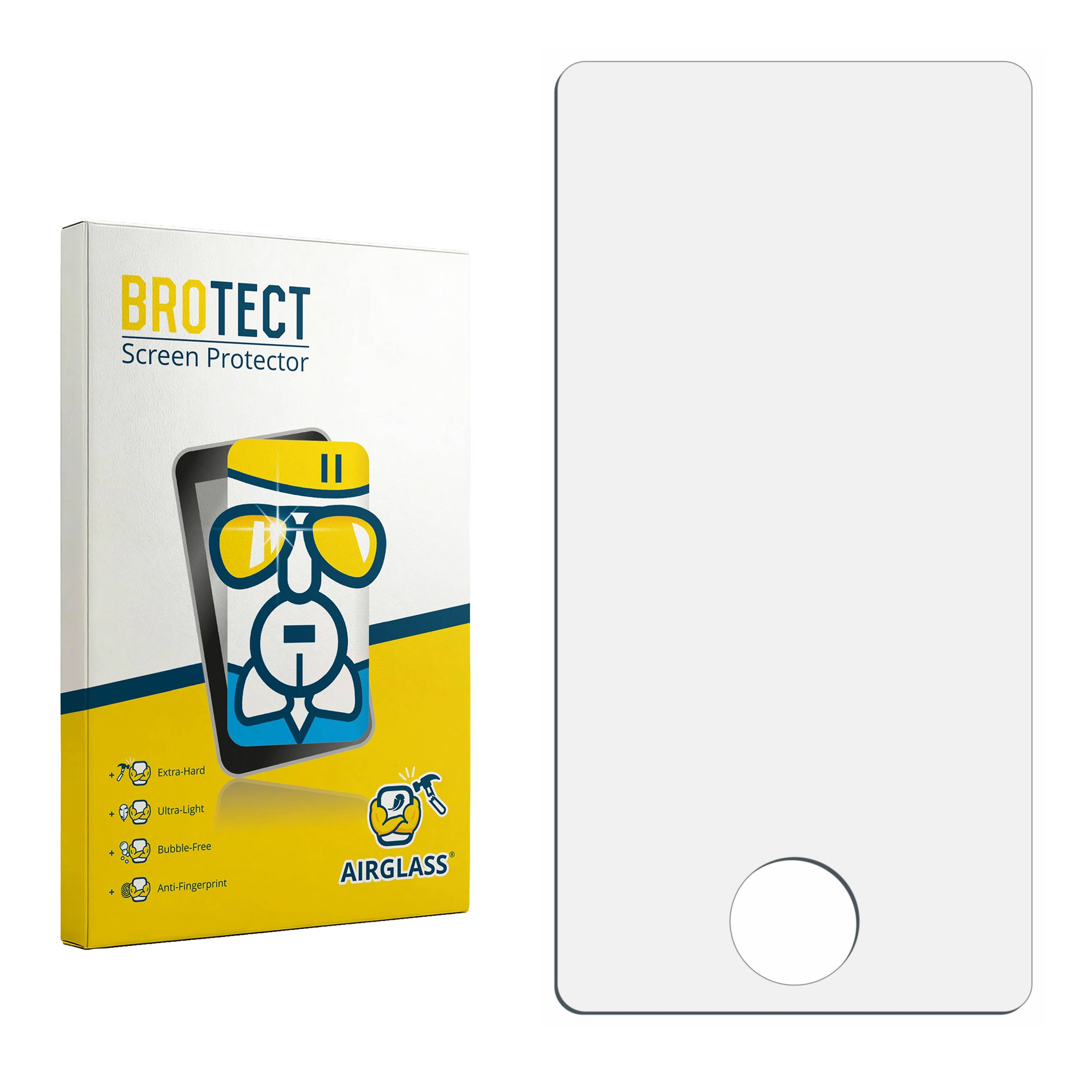 BROTECT AirGlass Flexible Schutz Glas Folie für Apple iPod nano 2012 (7. Gen.) Klar Transparent