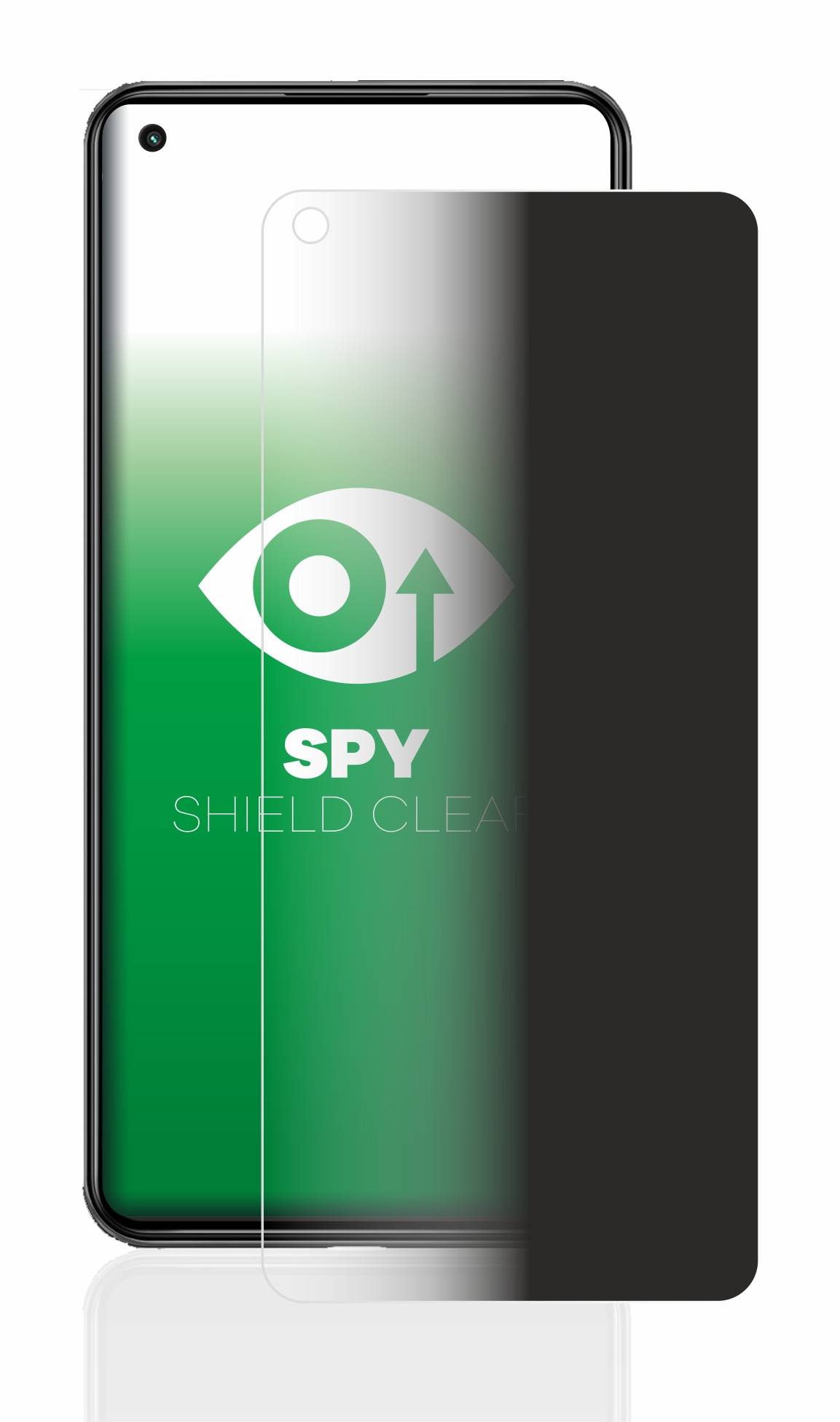 upscreen Blickschutzfolie für Xiaomi Mi 11 Lite 5G Anti-Spy Privacy Blaulichtschutz Sichtschutzfolie