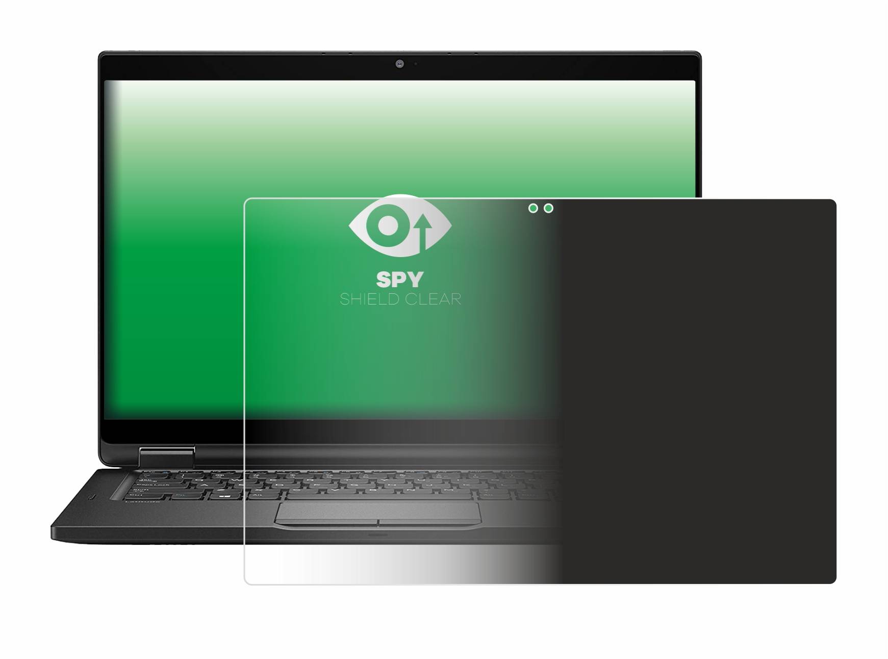 upscreen Blickschutzfolie für Dell Latitude 7390 2-in-1 Business Anti-Spy Privacy Blaulichtschutz Sichtschutzfolie