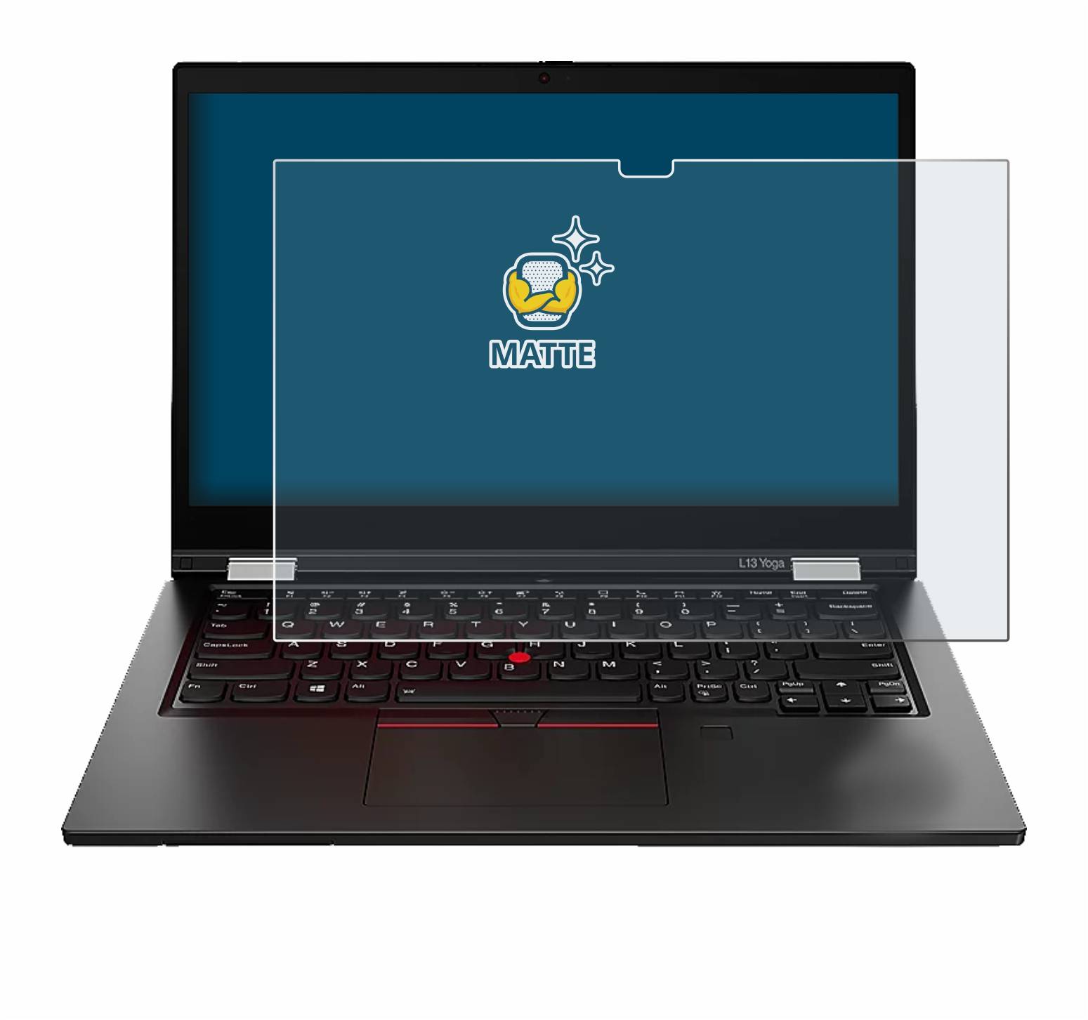 BROTECT Schutzfolie für Lenovo ThinkPad L13 Yoga Gen 2 Folie Matt Entspiegelt