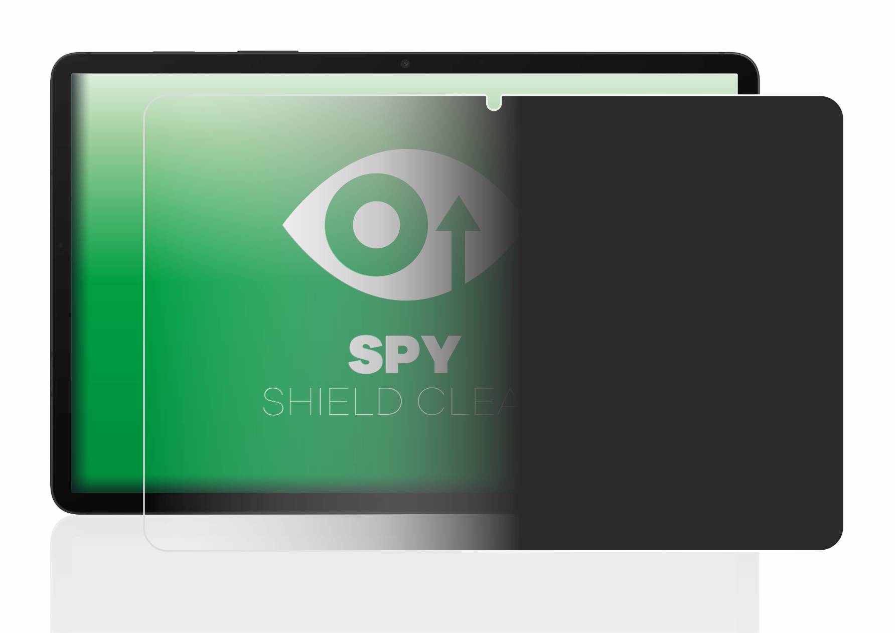 upscreen Blickschutzfolie für Samsung Galaxy Tab S8 WiFi Anti-Spy Privacy Blaulichtschutz Sichtschutzfolie