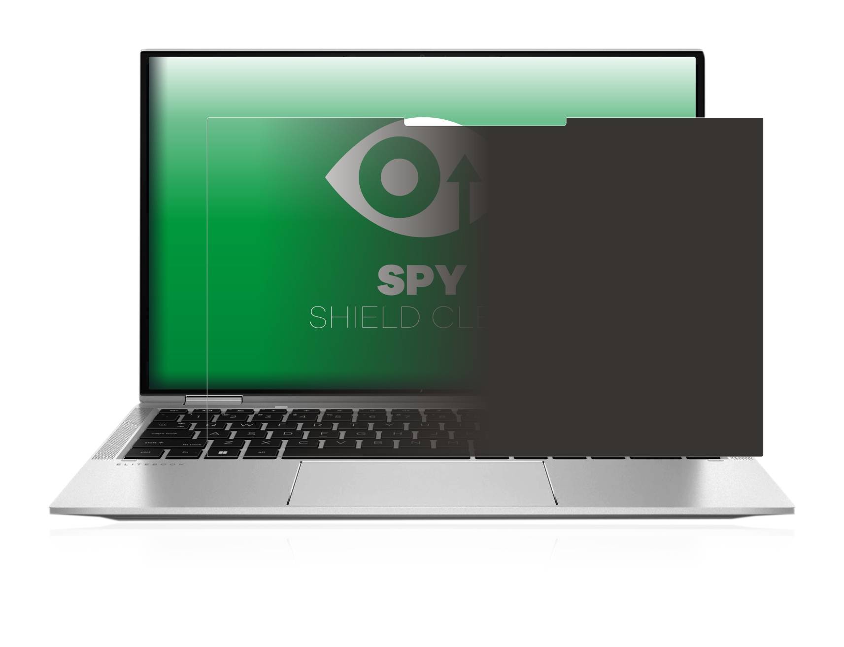 upscreen Blickschutzfolie für HP Elitebook x360 1040 G8 Anti-Spy Privacy Blaulichtschutz Sichtschutzfolie