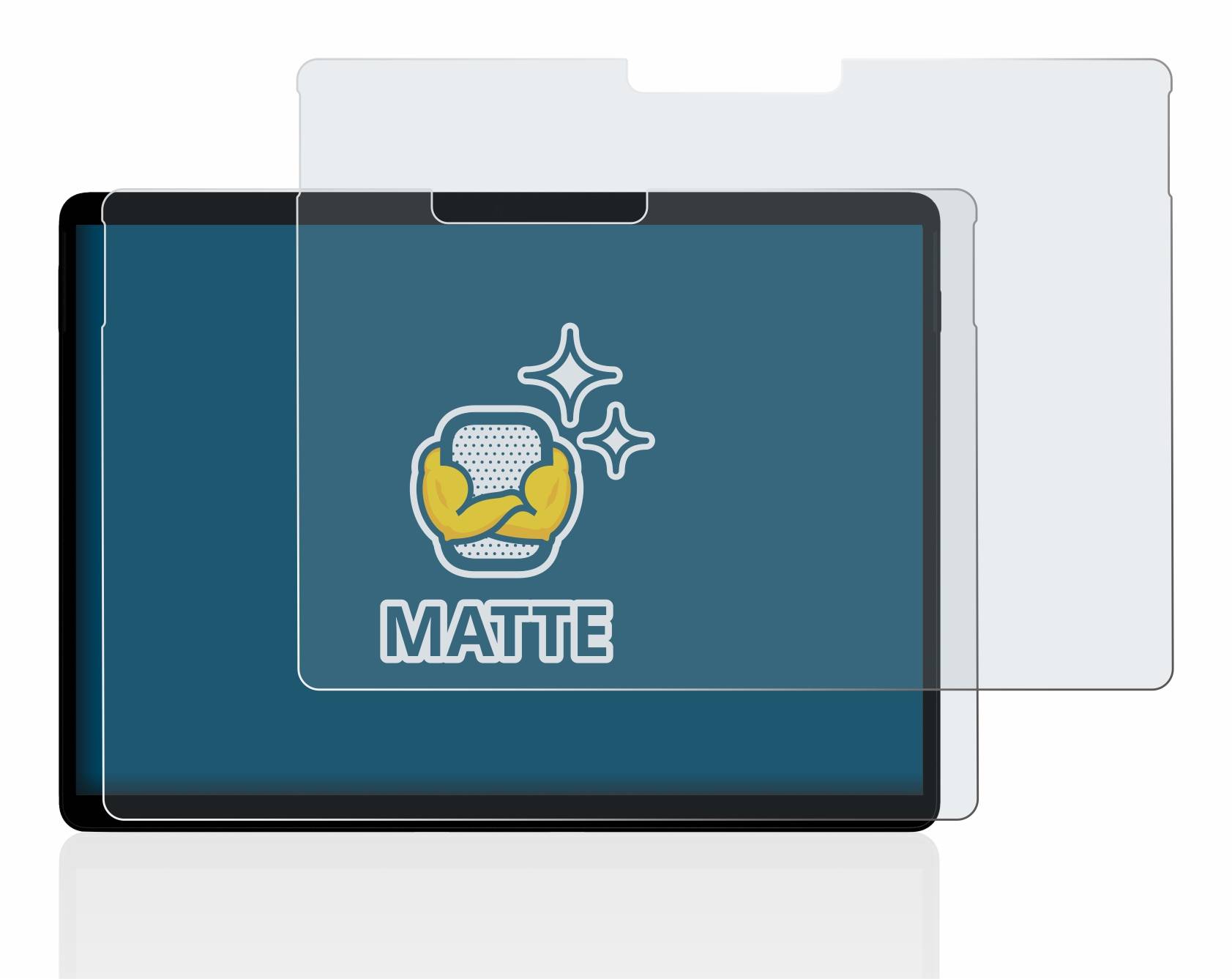 BROTECT Schutzfolie für Microsoft Surface Pro X Folie Matt Entspiegelt