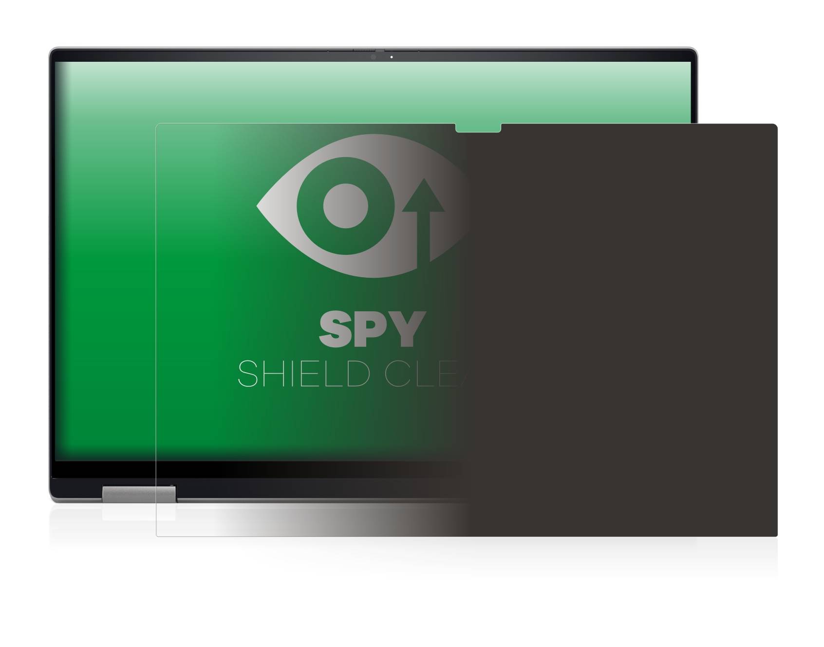 upscreen Blickschutzfolie für Dell Inspiron 16 7620 2-in-1 Anti-Spy Privacy Blaulichtschutz Sichtschutzfolie