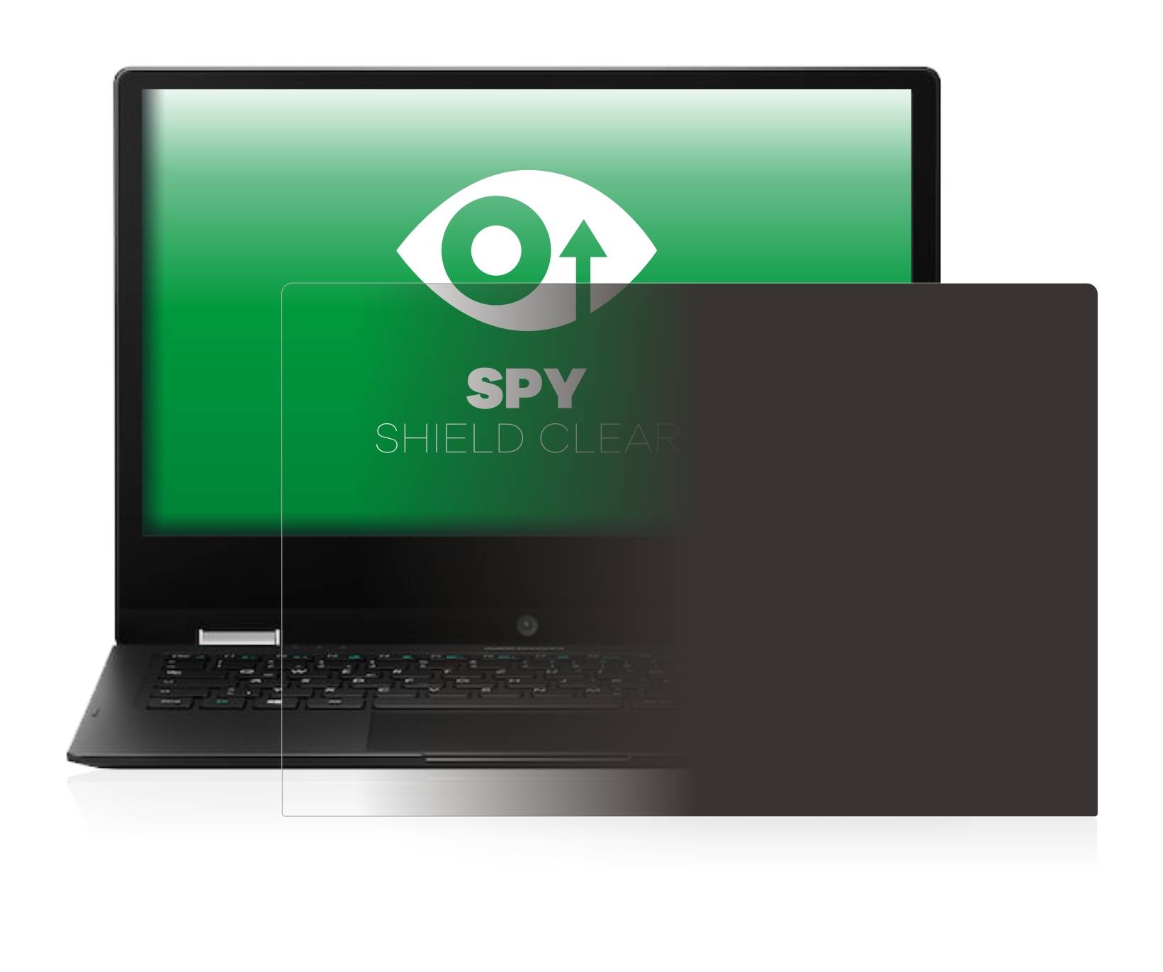 upscreen Spy Shield Clear Premium Blickschutzfolie für Medion Akoya