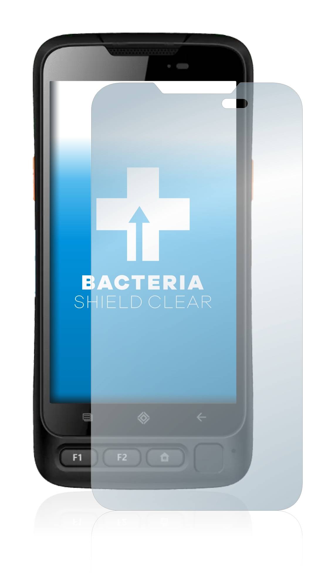 upscreen Bacteria Shield Clear Premium Antibakterielle Displayschutzfolie für Conker