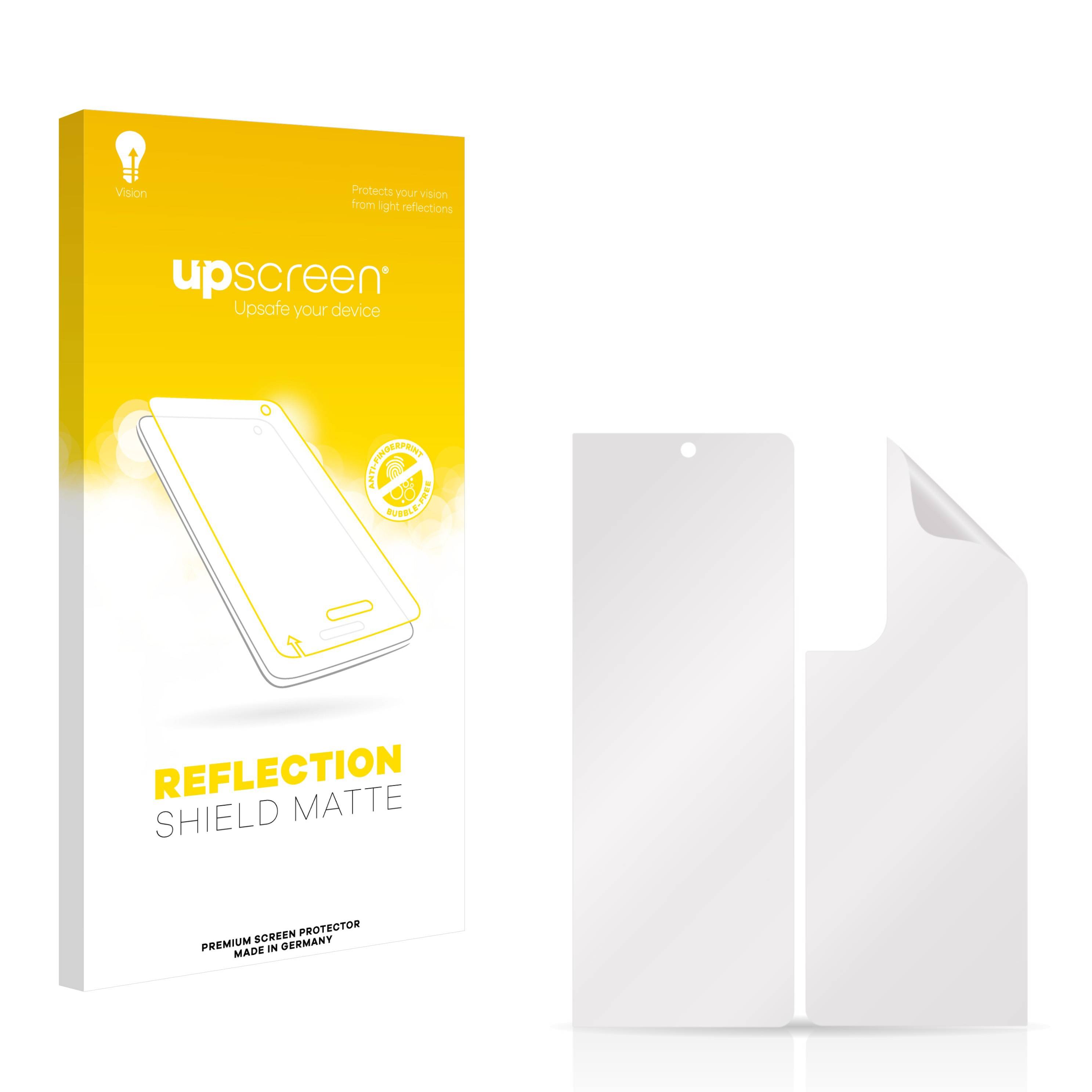 upscreen Schutzfolie für Samsung Galaxy Z Fold 3 5G (Display+Rückseite) Folie Matt Entspiegelt Anti-Reflex