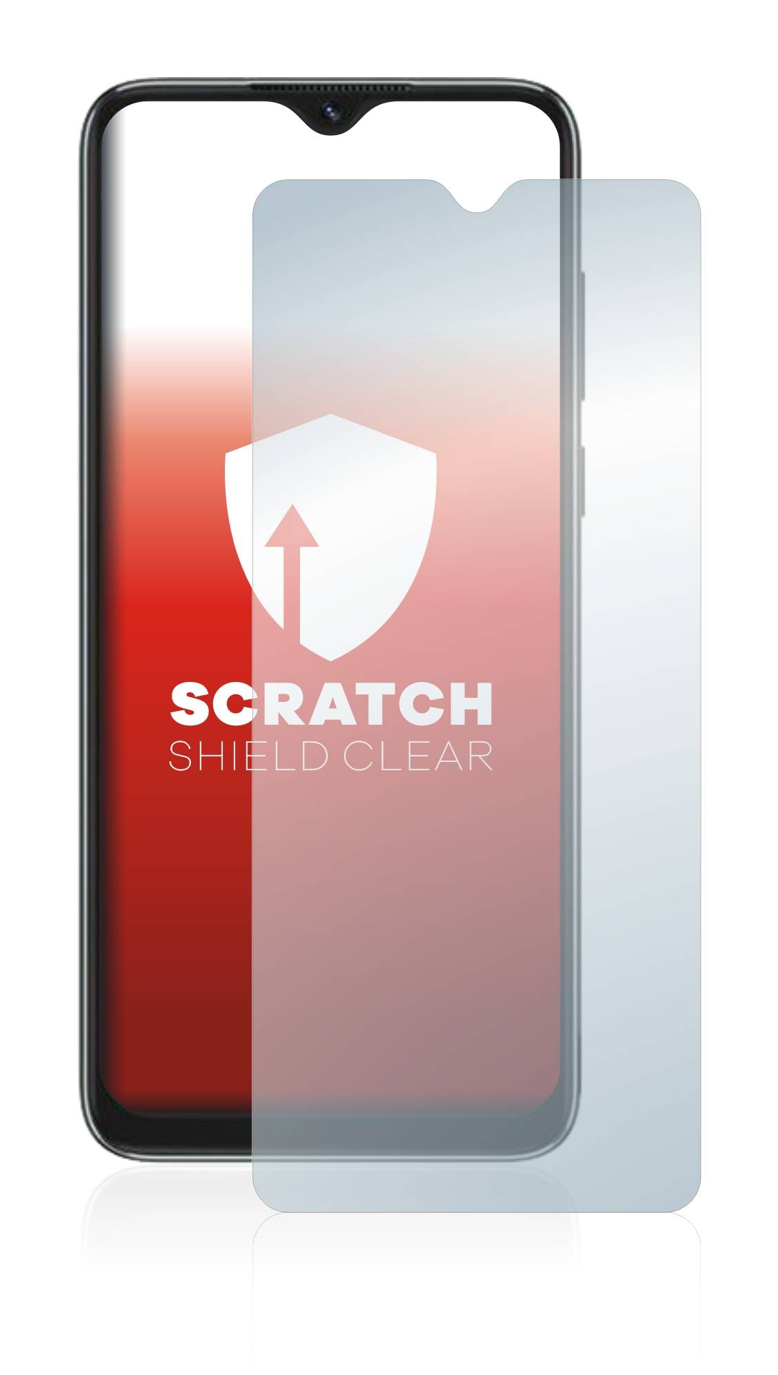 upscreen Schutzfolie für Blackview A55 Kratzschutz Anti-Fingerprint Klar