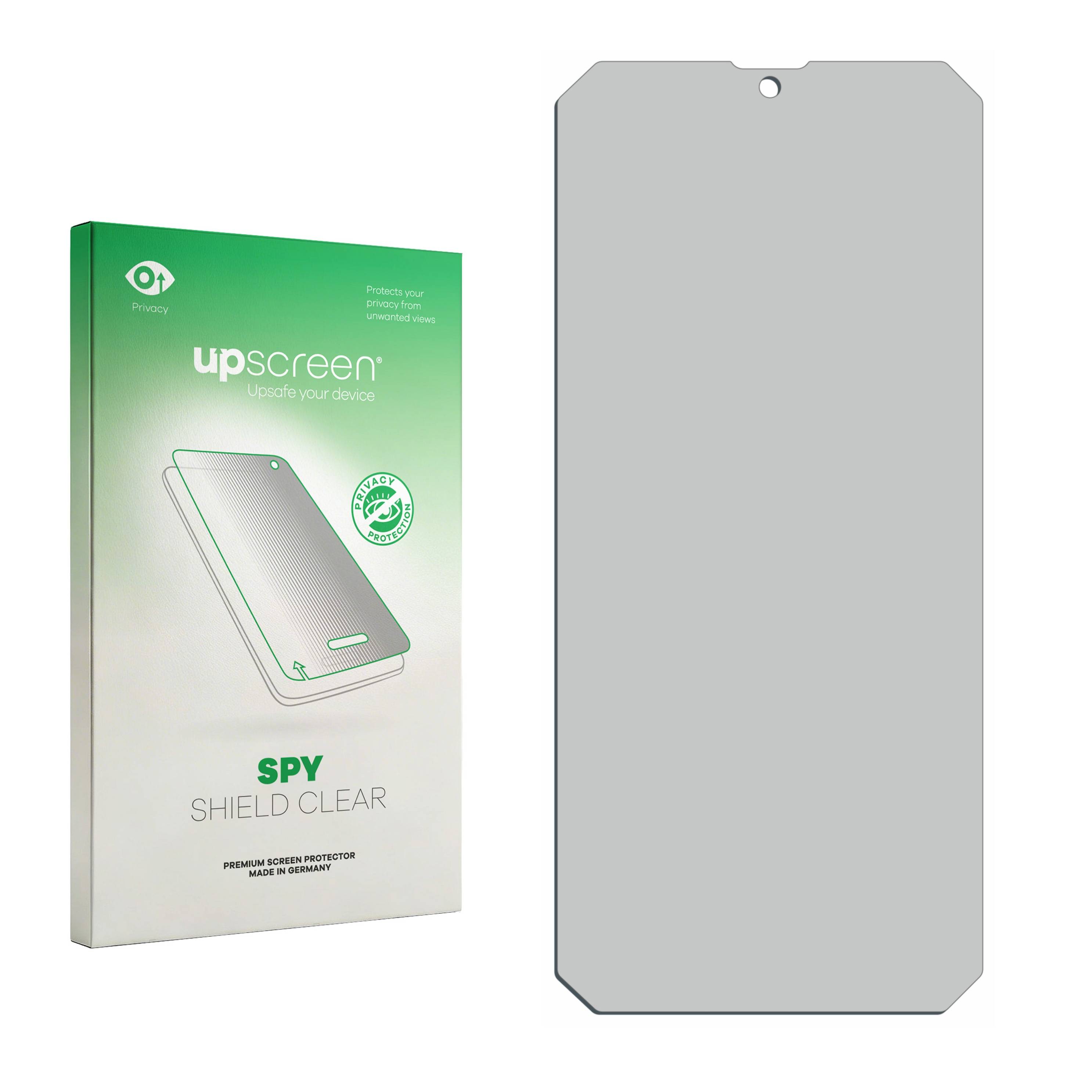 upscreen Blickschutzfolie für Blackview BV7100 Anti-Spy Privacy Blaulichtschutz Sichtschutzfolie