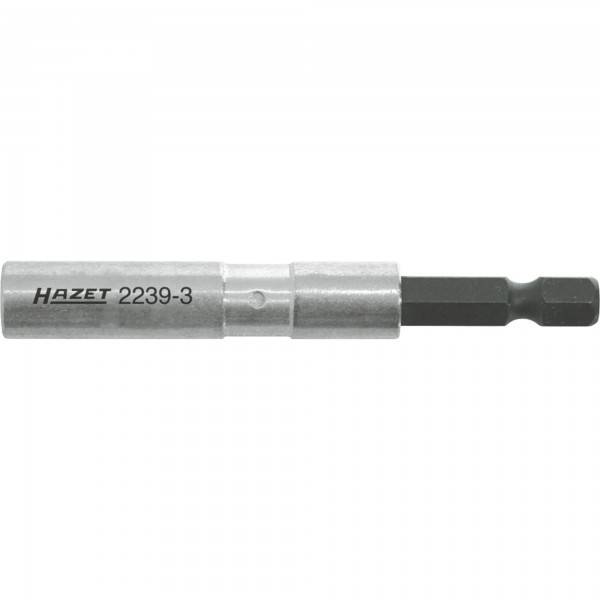 HAZET Adapter 2239-3 ∙ Sechskant massiv 6,3 (1/4 Zoll) ∙ Sechskant hohl 6,3 (1/4 Zoll)