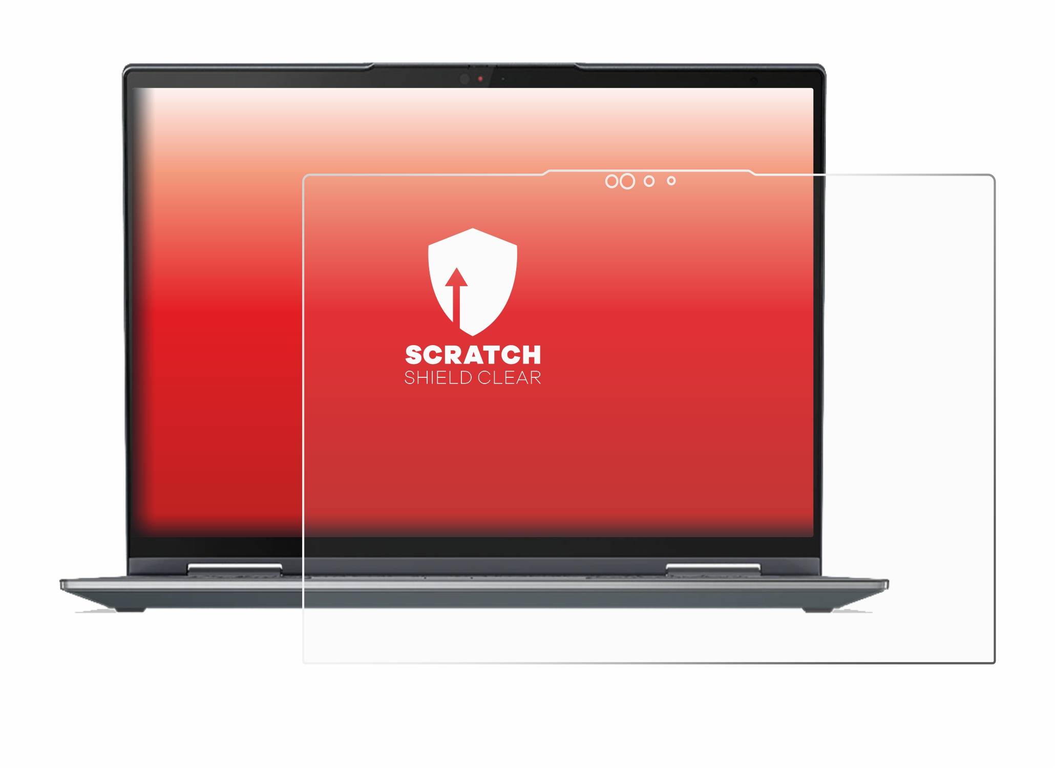 upscreen Schutzfolie für Lenovo ThinkPad X1 Yoga Gen 7 Kratzschutz Anti-Fingerprint Klar