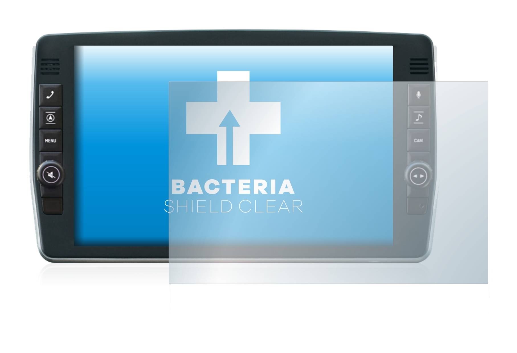 upscreen Bacteria Shield Clear Premium Antibakterielle Displayschutzfolie für Alpine