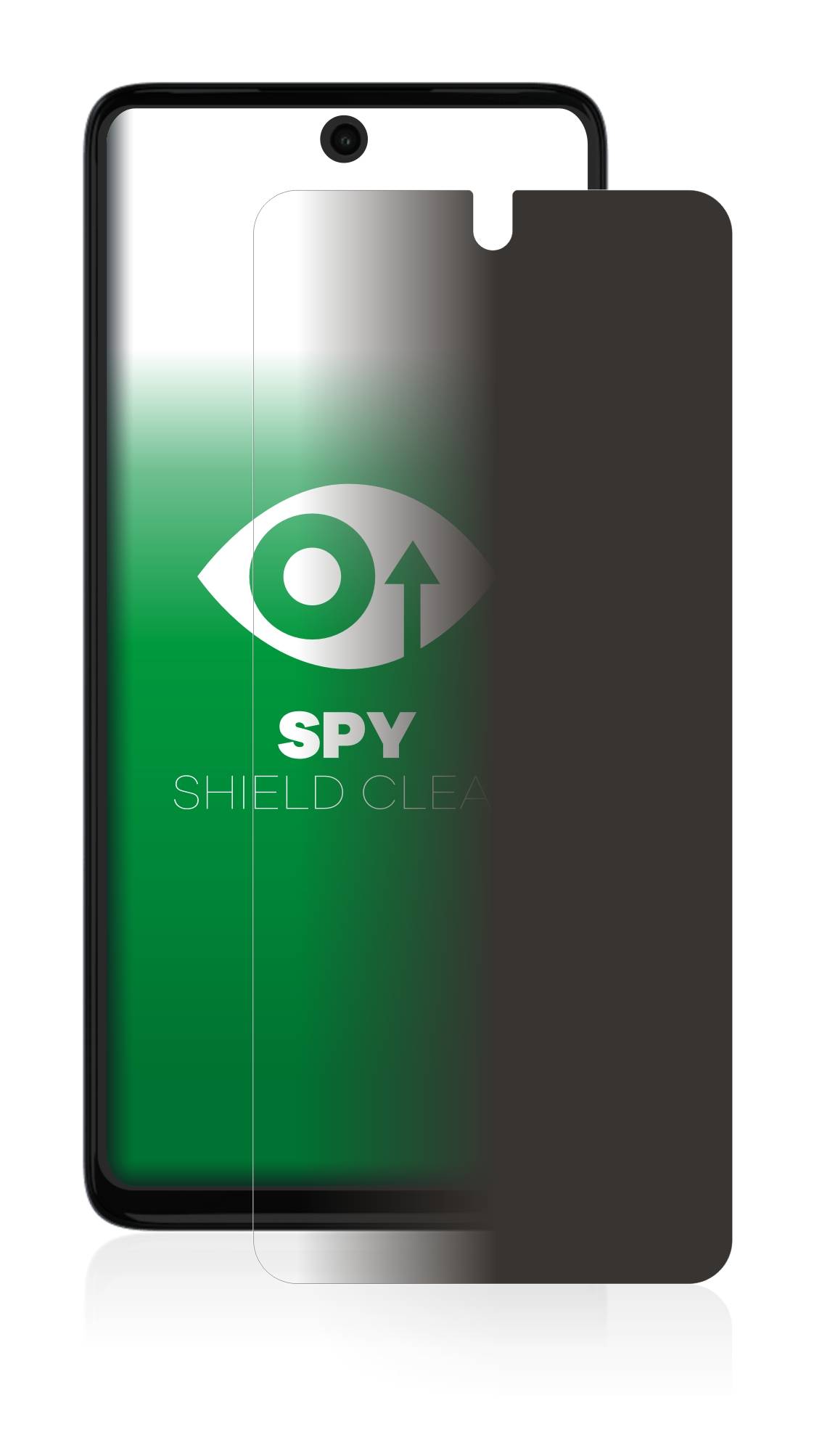 upscreen Blickschutzfolie für Motorola Moto G62 5G Anti-Spy Privacy Blaulichtschutz Sichtschutzfolie