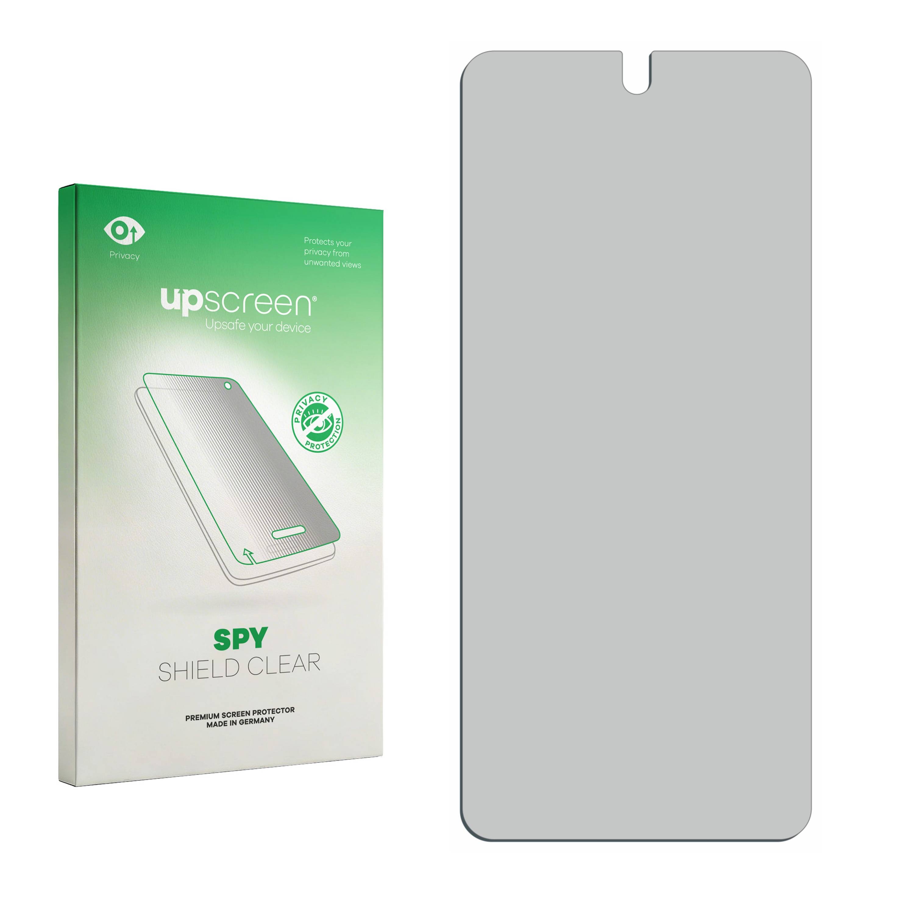 upscreen Blickschutzfolie für Motorola Moto G62 5G Anti-Spy Privacy Blaulichtschutz Sichtschutzfolie