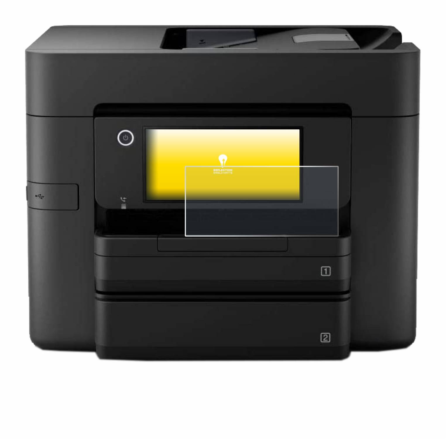 upscreen Reflection Shield Matte Premium Displayschutzfolie für Epson Workforce Pro