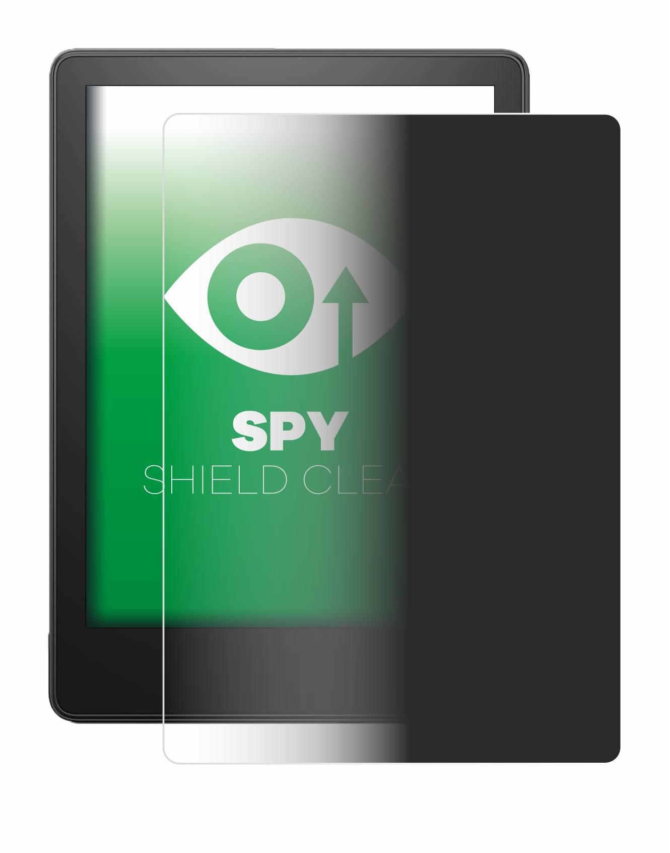 upscreen Blickschutzfolie für Amazon Kindle Paperwhite 2021 / 2023 Anti-Spy Privacy Blaulichtschutz Sichtschutzfolie