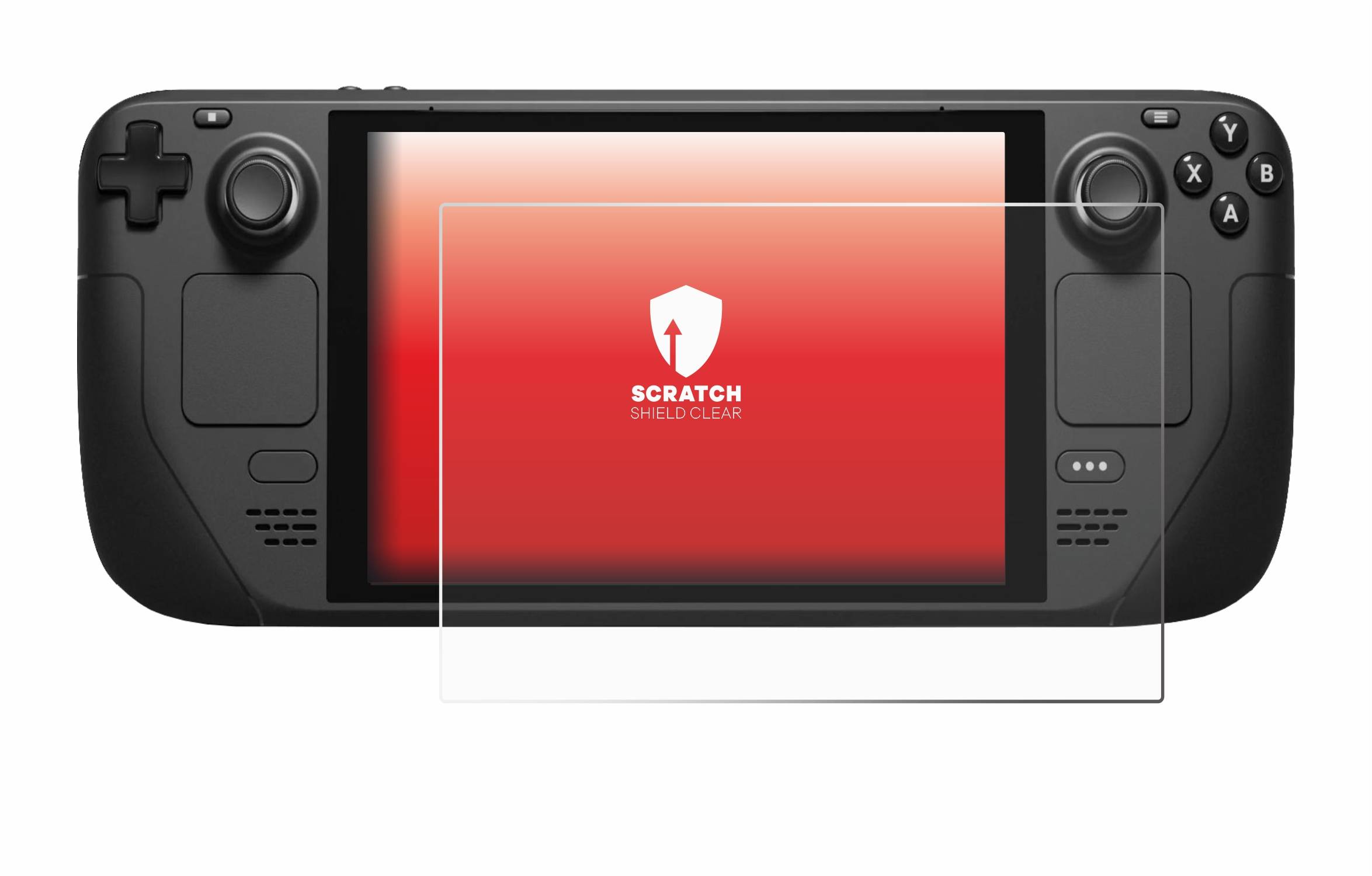 upscreen Schutzfolie für Valve Steam Deck / OLED Kratzschutz Anti-Fingerprint Klar
