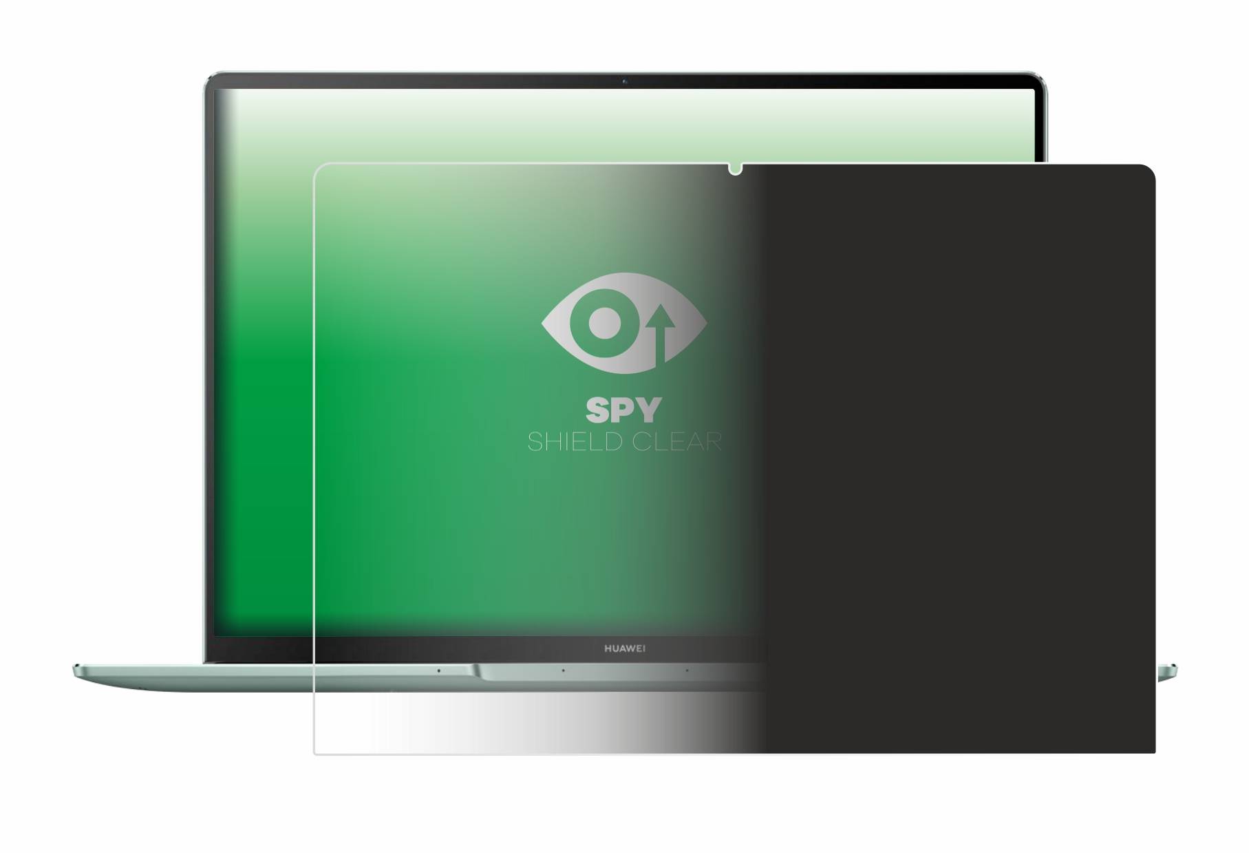 upscreen Blickschutzfolie für Huawei MateBook 14s Anti-Spy Privacy Blaulichtschutz Sichtschutzfolie