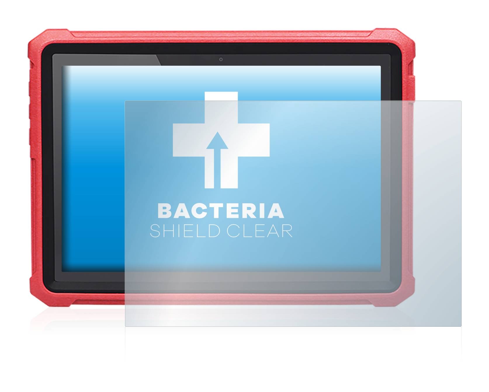 upscreen Bacteria Shield Clear Premium Antibakterielle Displayschutzfolie für Launch X-431