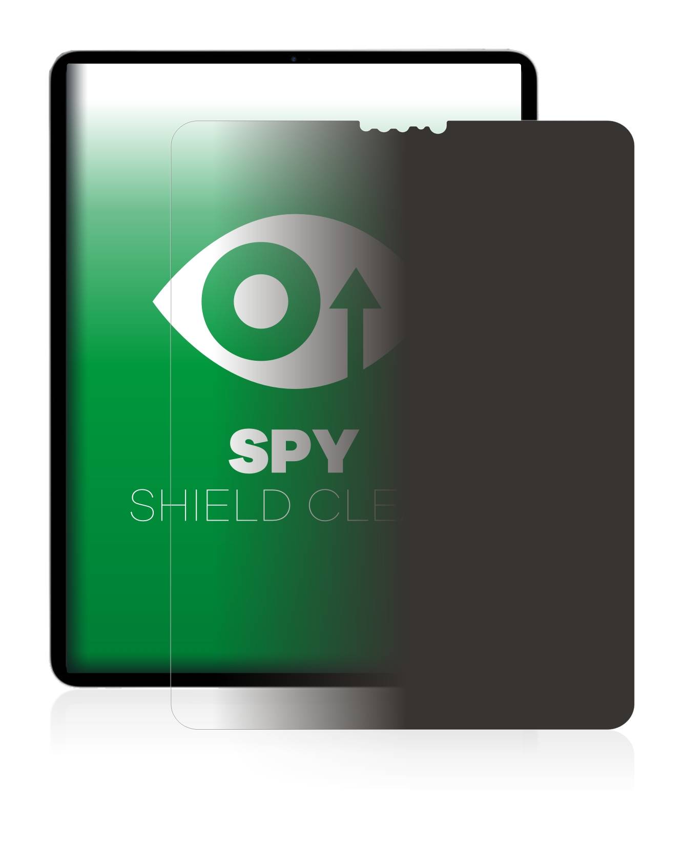 upscreen Blickschutzfolie für Apple iPad Pro 11" WiFi 2021 (3. Gen.) Anti-Spy Privacy Blaulichtschutz Sichtschutzfolie
