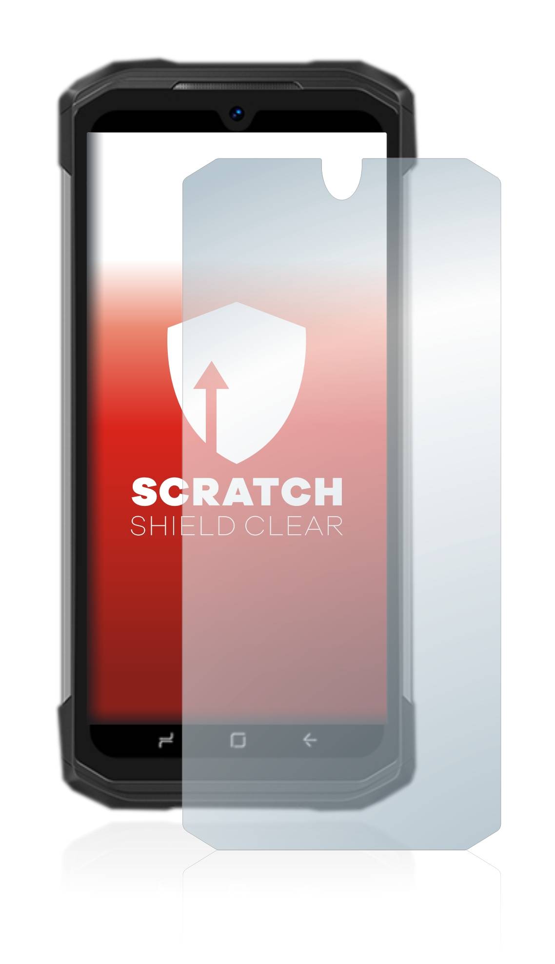 upscreen Schutzfolie für Doogee S98 Pro Kratzschutz Anti-Fingerprint Klar